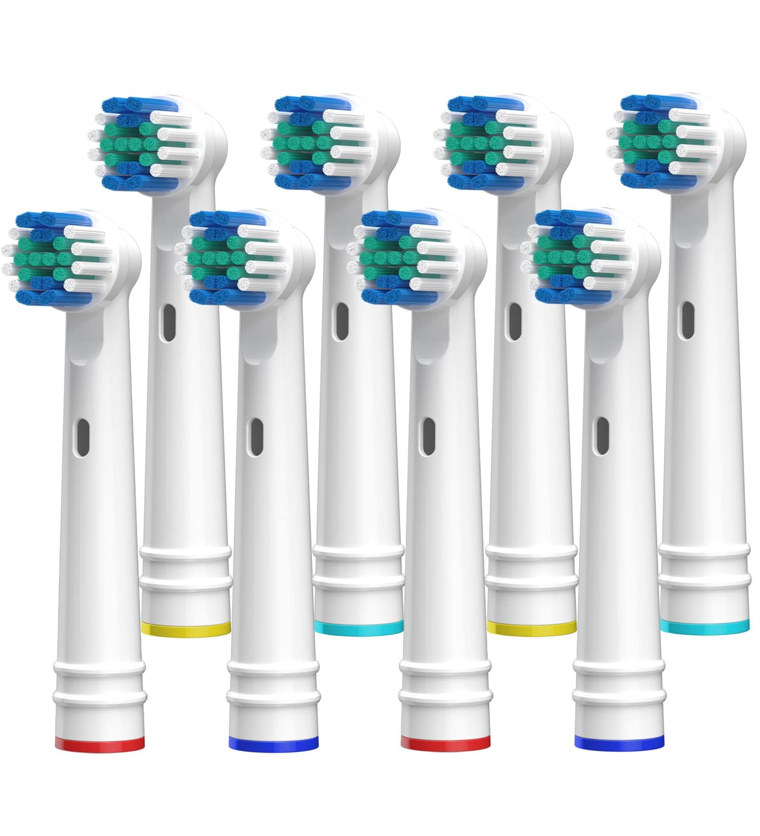 Replacement Toothbrush Heads for Oral-B 8 Pack Replacement Heads Compatible with Oral B Braun Electric Toothbrush