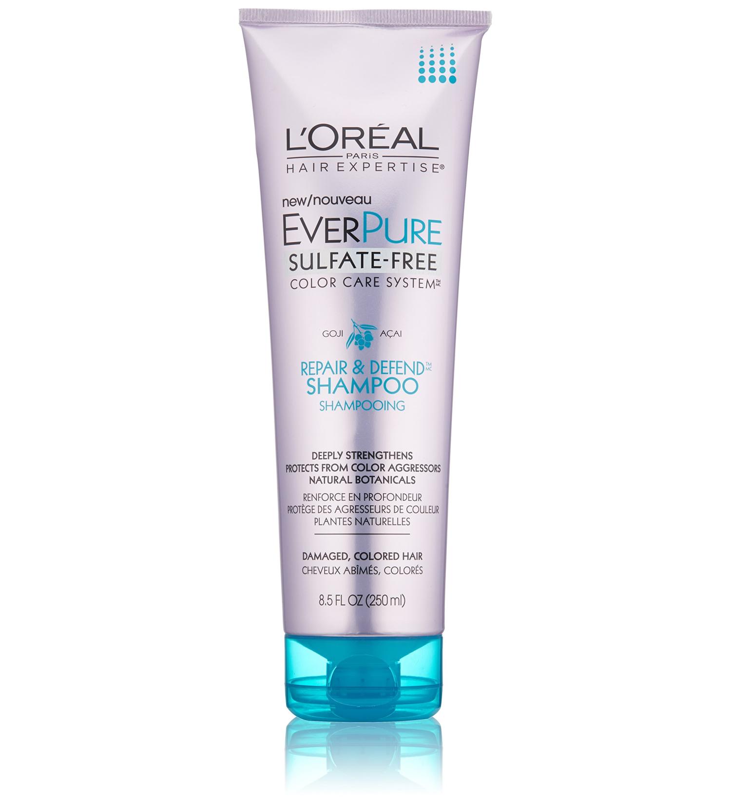 L'Oreal Paris Hair Care Expertise EverPure Repair and Defend Shampoo 8.5 Fluid Ounce