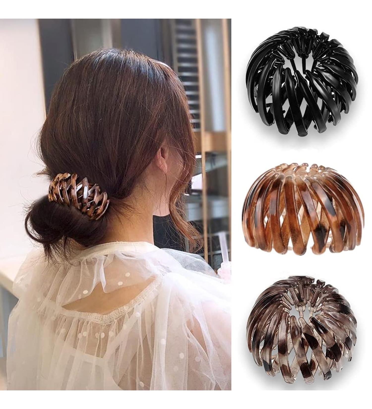 Voarge Vintage Bird Nest Hair Clips - 3-Piece Set for Women | Big Hair Gripper Accessories for Styling - Buy Online on GoSupps.com