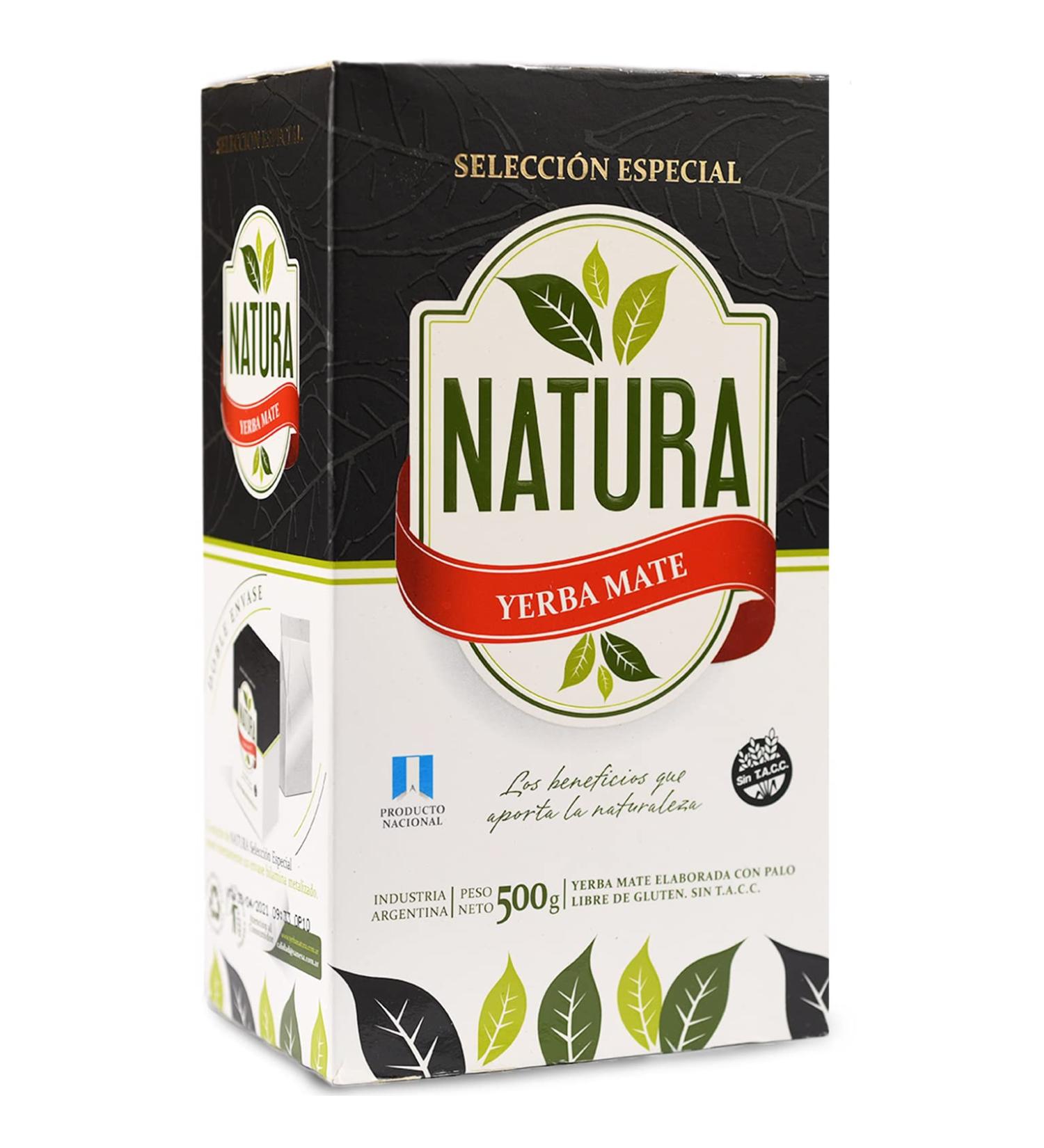 Natura Yerba Mat S lection Sp ciale 500g - Yerba Mat Argentine | Boisson d toxifiante et nergisante S lection Sp cial 0.5 kg - Buy Online on GoSupps.com