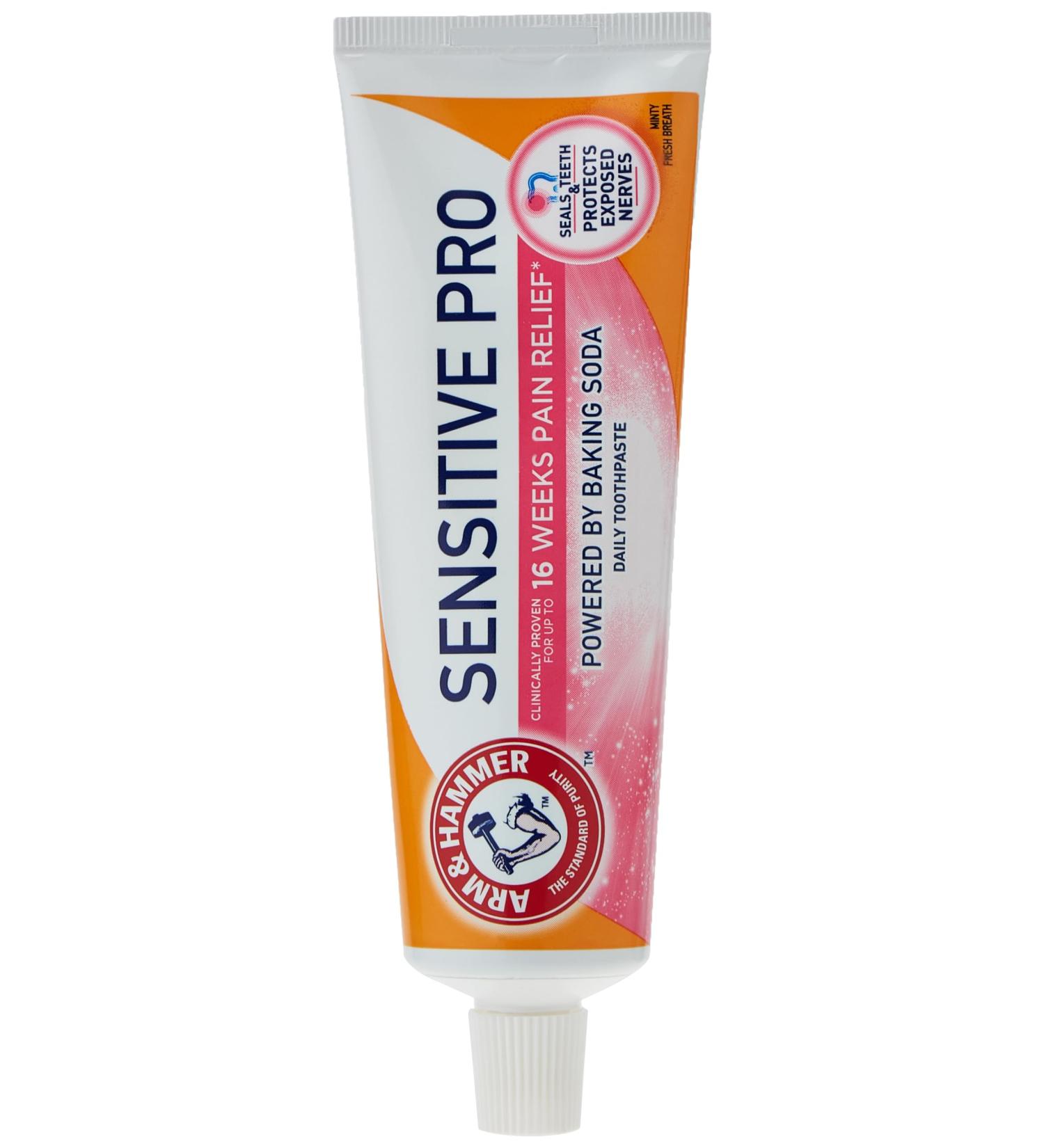 Arm & Hammer Sensitive Pro Daily Toothpaste 75ml - Gentle Dental Care for Sensitivity - Buy Online on GoSupps.com