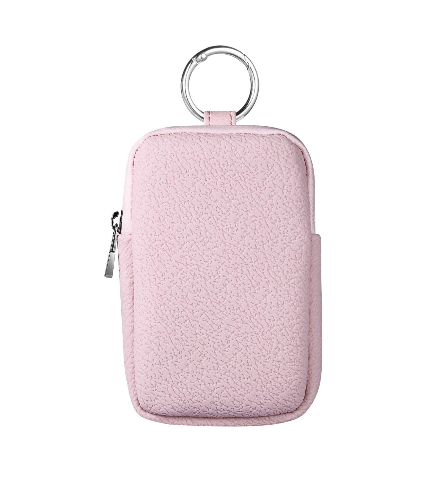 Buy Pink Hand Sanitizer Spray Zipper Bag - Silicone Mini Holder & Snap Hook for 30ml Travel Bottles - Pocket Power Mist for On-the-Go Use - Buy Online on GoSupps.com