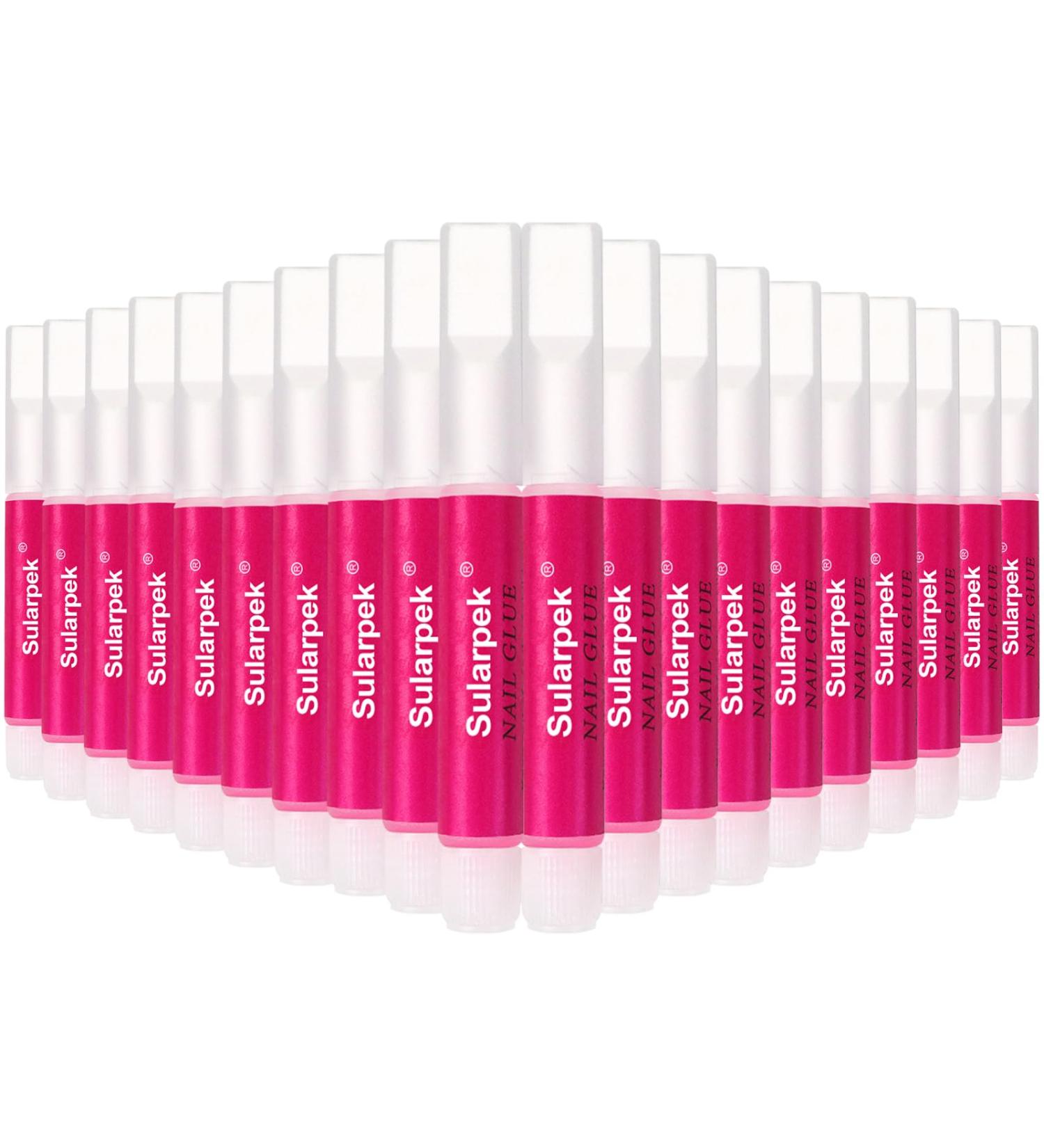 Sularpek 20PCS Strong Nail Glue | Quick Dry Acrylic Tips Adhesive - Buy Online on GoSupps.com