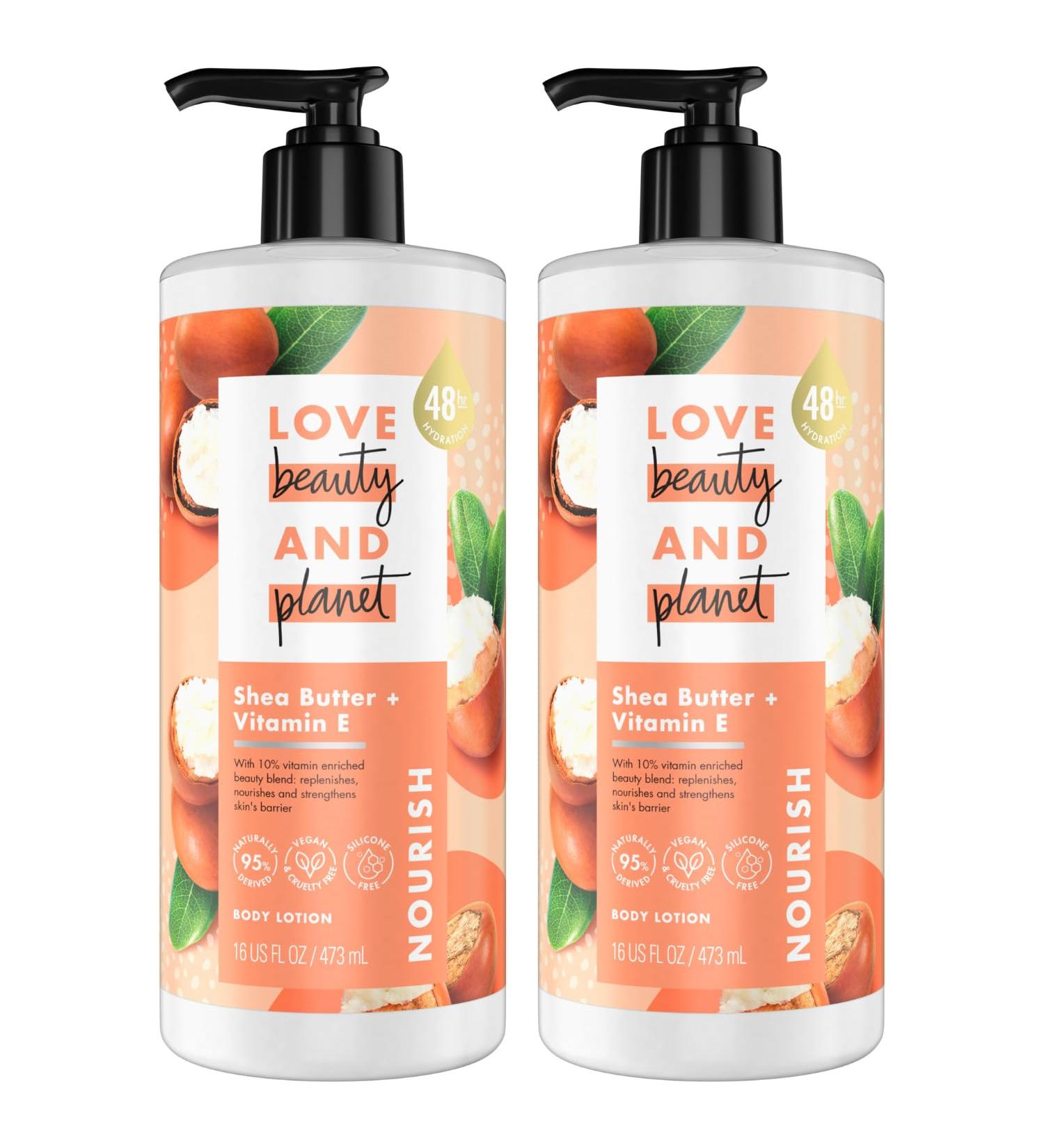 Love Beauty And Planet Shea Butter and Vitamin She Nourish - 16 Fl Oz - Pack Of 2 - Buy Online on GoSupps.com