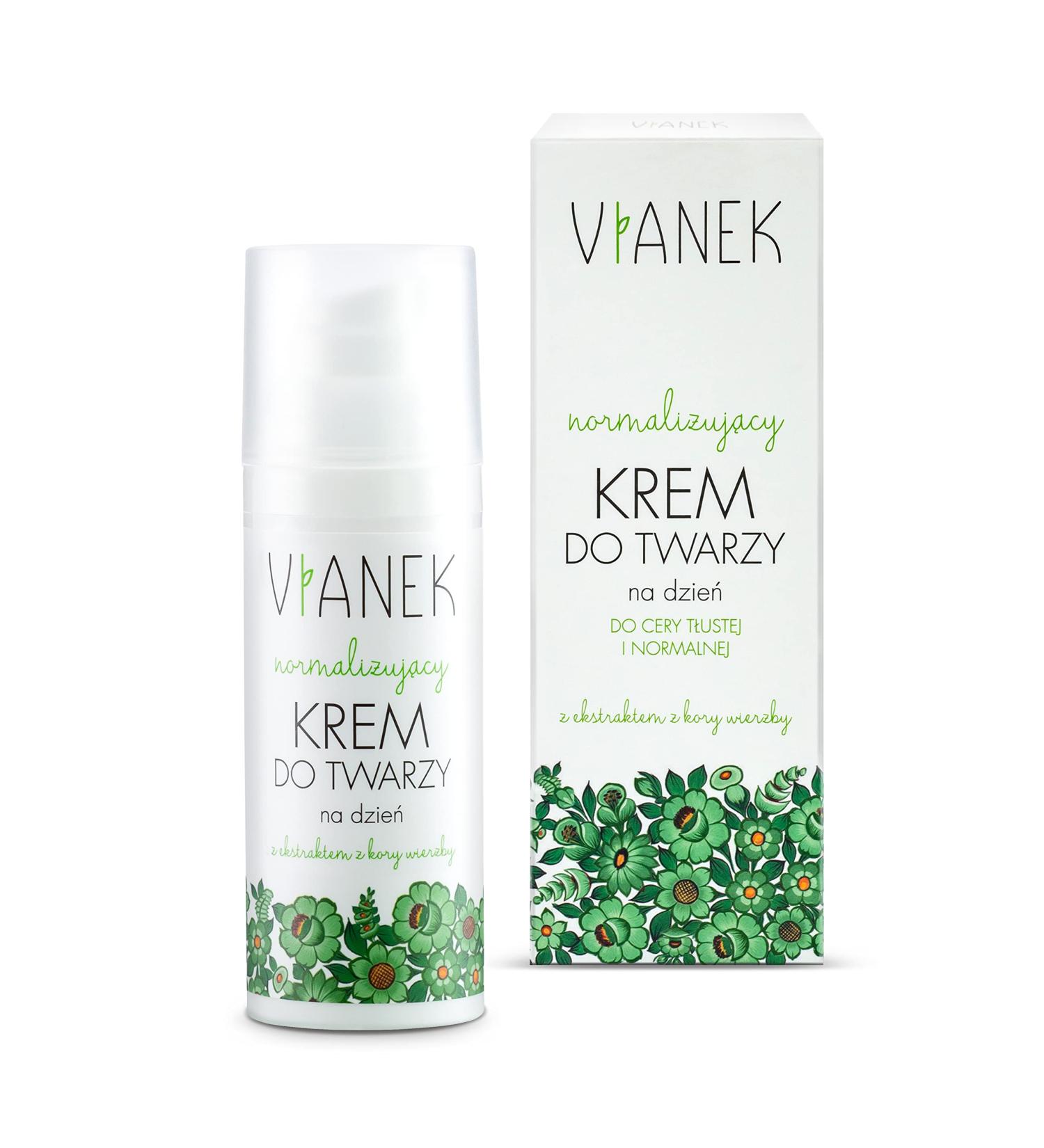 Vianek Normalizing Face Day Cream 50ml - Buy Online on GoSupps.com