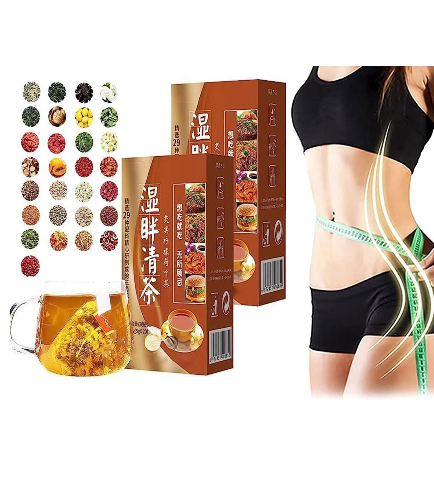 29 Flavors Liver Care Tea Dampness Removing Slimming Tea Herbal Liver Care Tea Dampness Removing Tea Health Liver Care Tea for Women Men (2boxes) - Buy Online on GoSupps.com