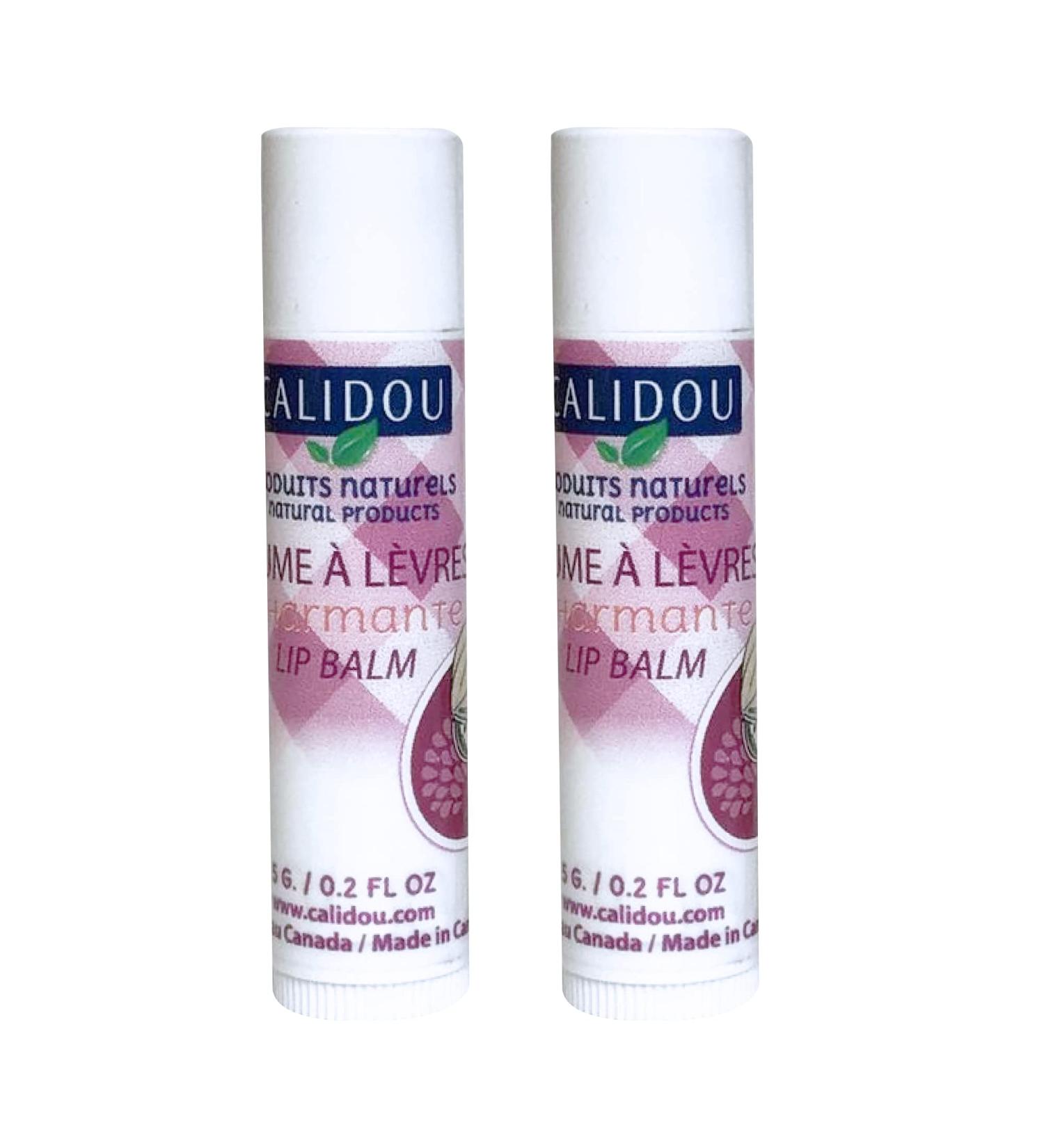 CALIDOU Charmante Lip Balm | Pack of 2 | Kids & Baby | 100% Natural | Protect Lip & Cheeks | Baume L vres | 4.25g x 2 - Buy Online on GoSupps.com