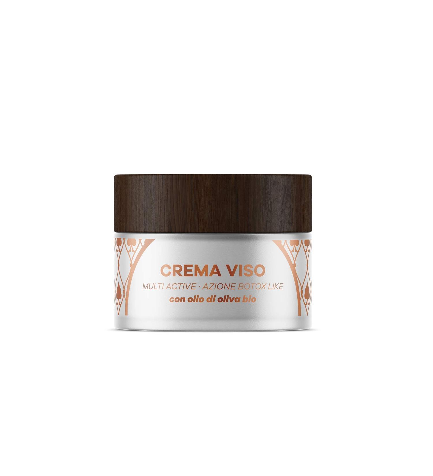 Amuri Cosmetica Multi-active face cream Botox action hyaluronic acid peptides collagen and vitamin E - moisturizing face cream for all skin types anti-wrinkle cream. 50ML - Buy Online on GoSupps.com
