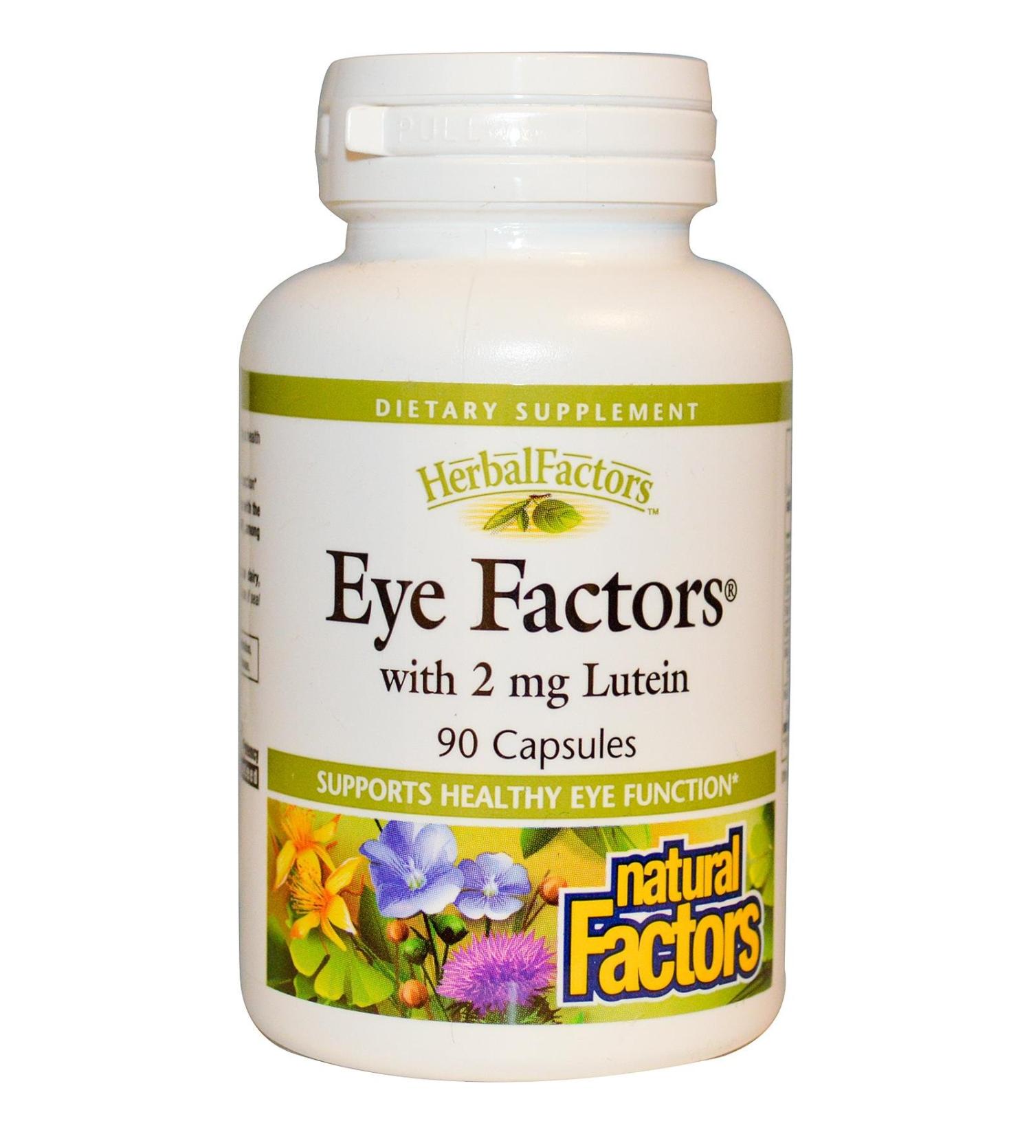 Natural Factors Eye Factors with 2 mg Lutein 90 Capsules
