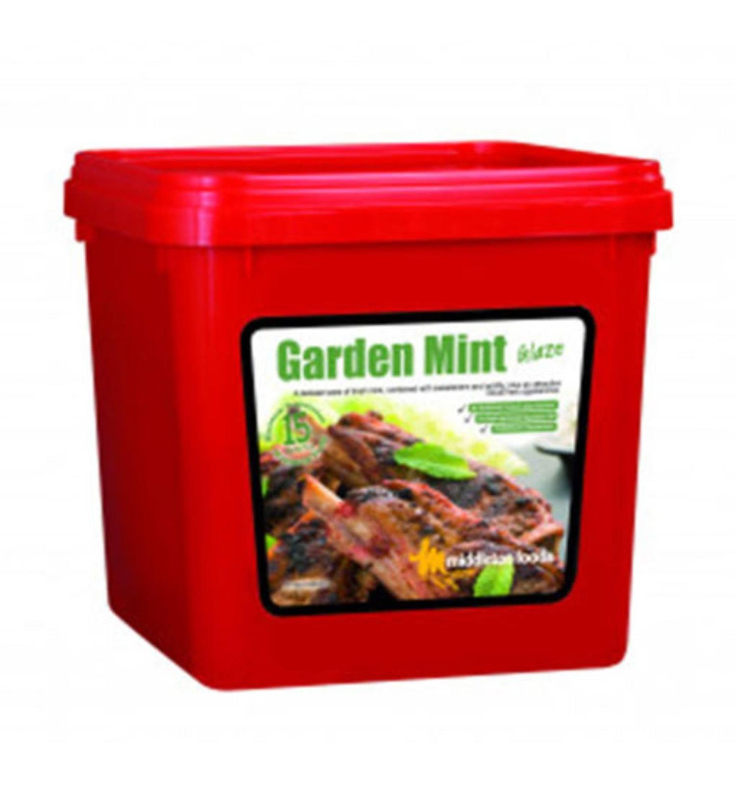 Middleton Foods Garden Mint Glaze 2.5kg. Resturant Quality meat Marinade