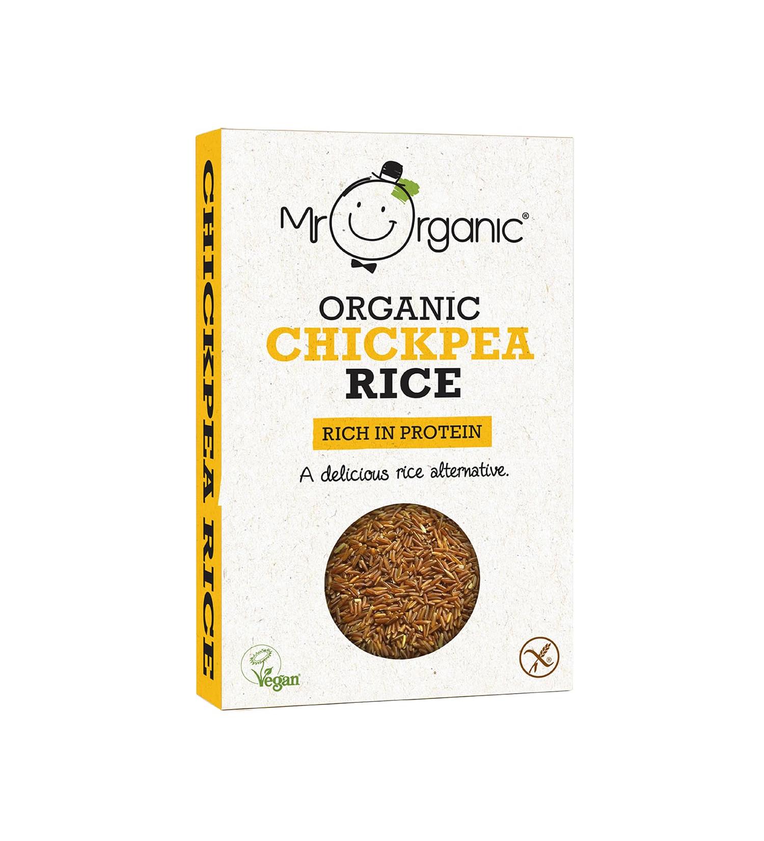 Mr Organic Italian Organic Chickpea Rice 250g - Pack of 1 - Buy Online on GoSupps.com