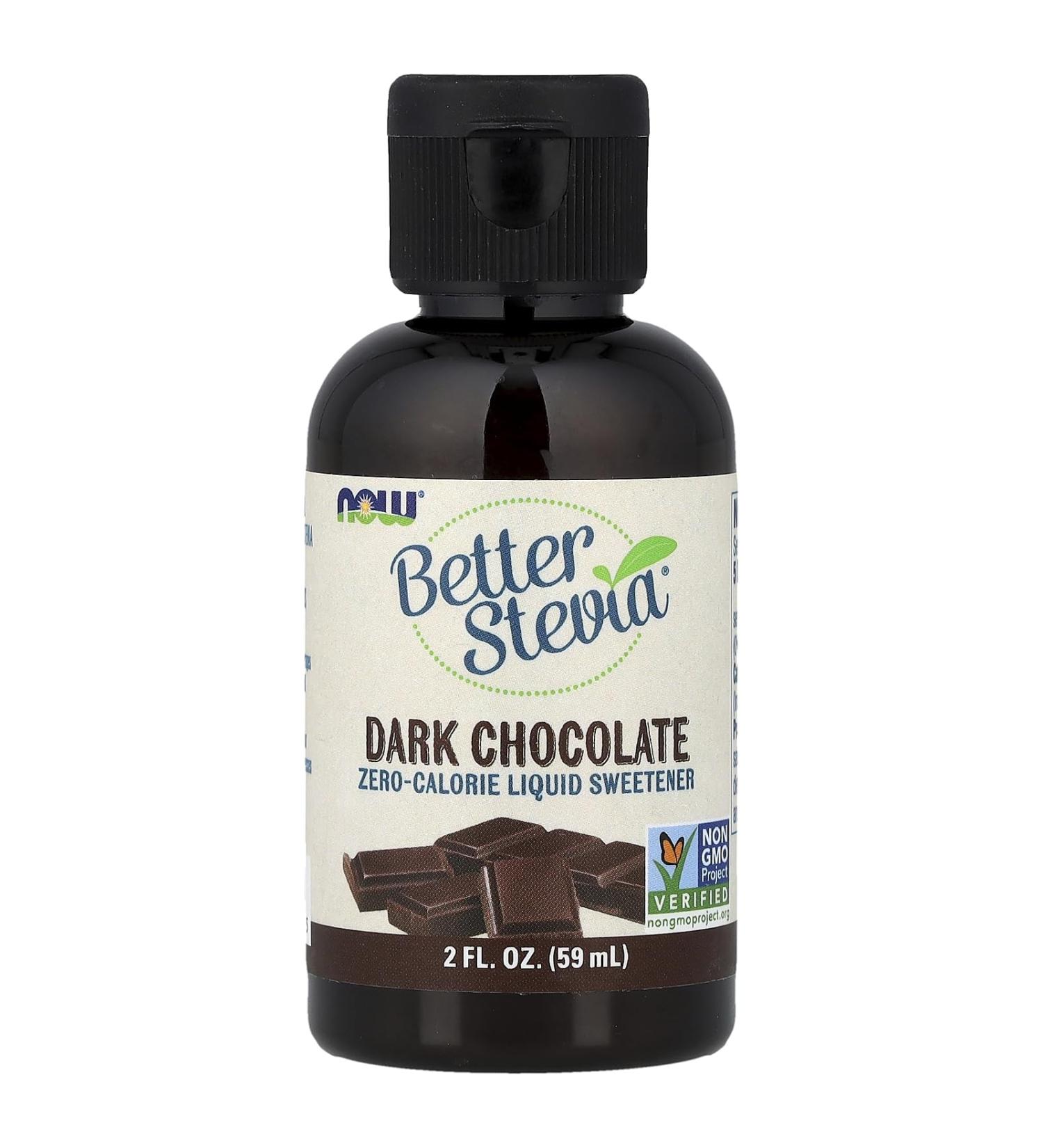 Better Stevia Liquid Dark Chocolate - 59 ml.