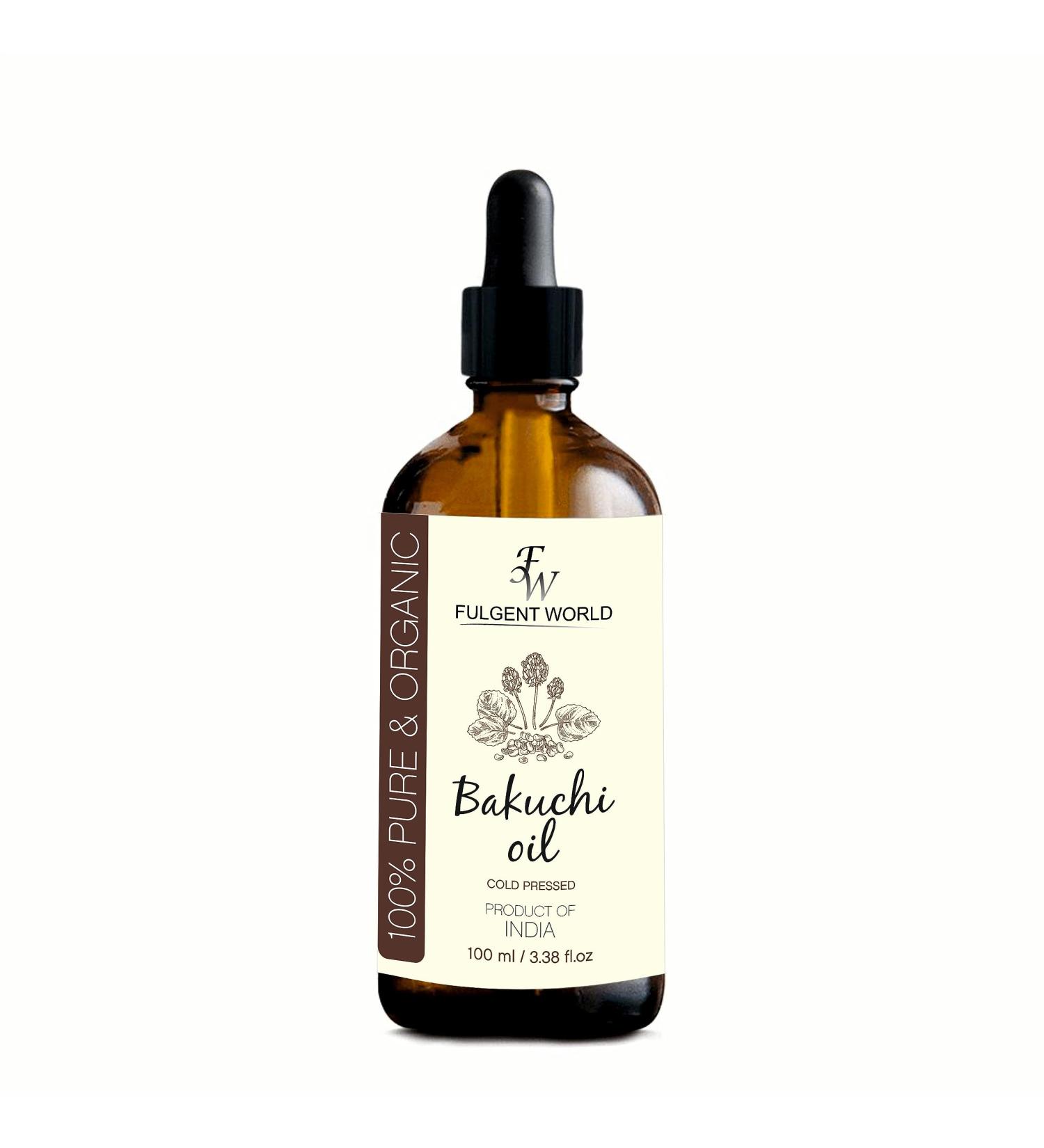 Buy Organic Bakuchi Oil for Skin Care - Cold-Pressed 100ml | 100% Natural & International Shipping - Buy Online on GoSupps.com