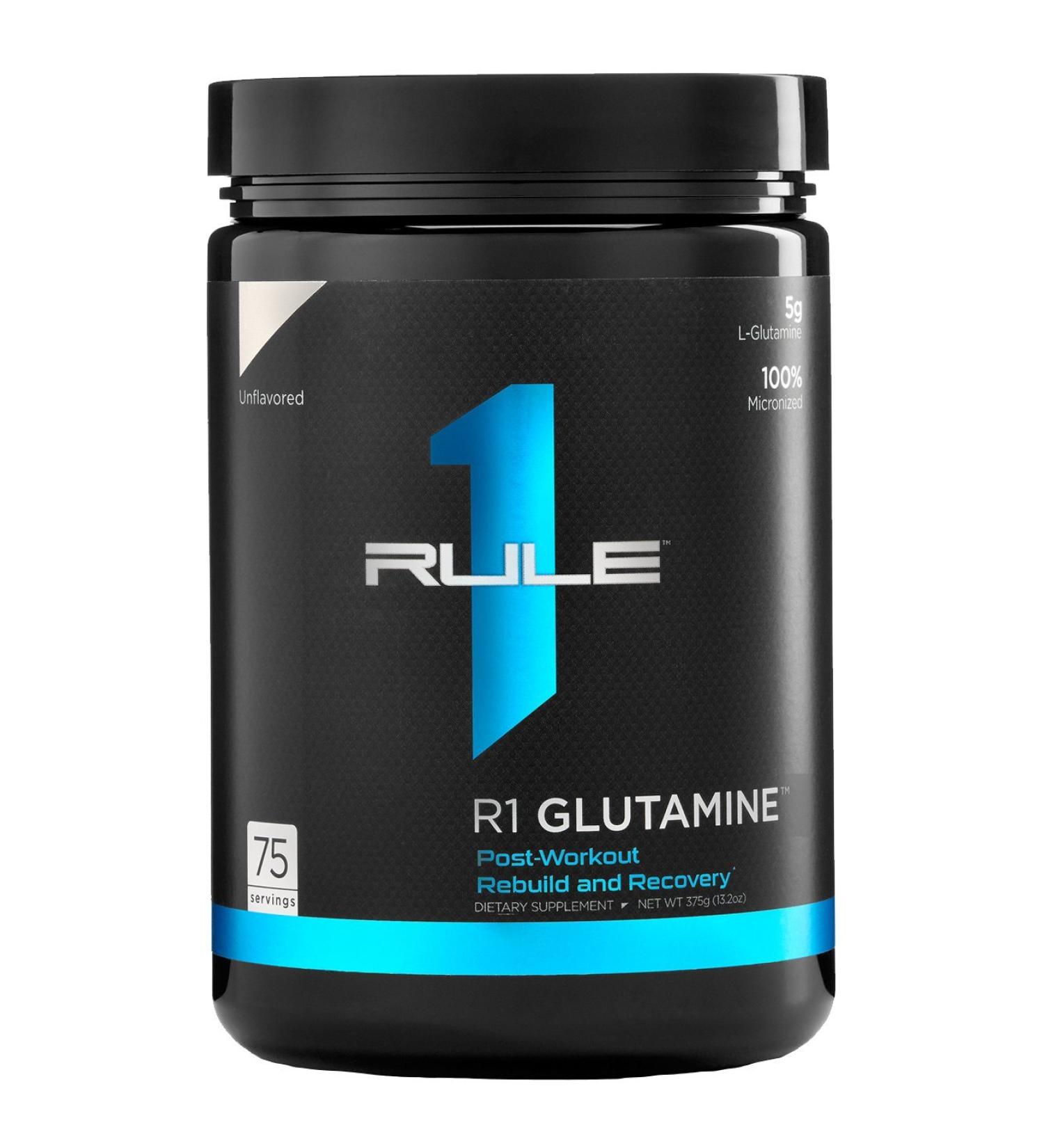 R1 Glutamine 75 Serv Unflavored 375 Gram