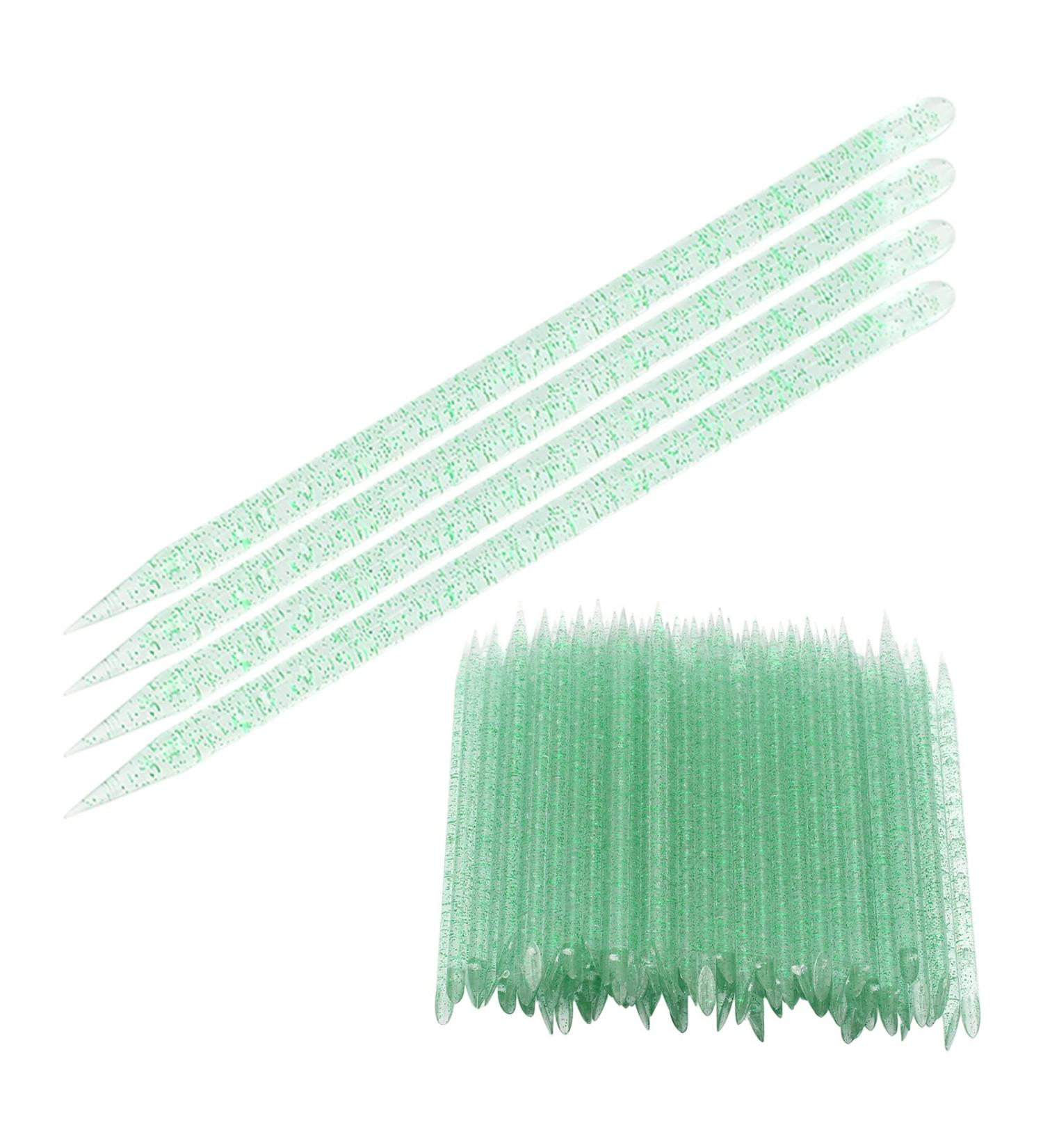 Nail Care Sticks Nail Drilling Dead Skin Removal Disposable Nail Cuticle Pusher for Home Use for Nail Salon(green) - Buy Online on GoSupps.com