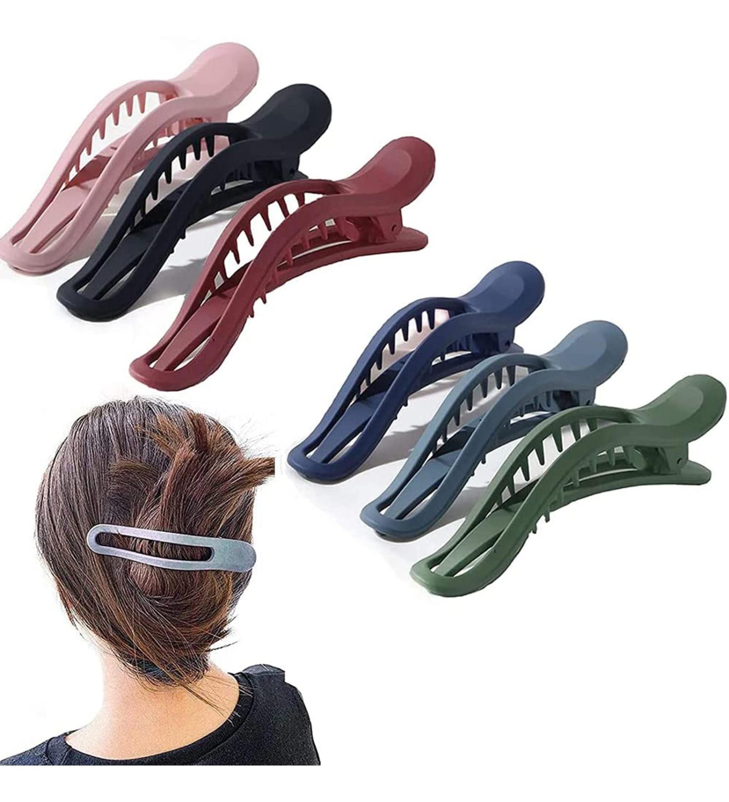 Aatpuss 6 Pieces Hair Claw Clips for Women & Girls - Strong & Stylish Hair Accessories in 6 Colors - Buy Online on GoSupps.com
