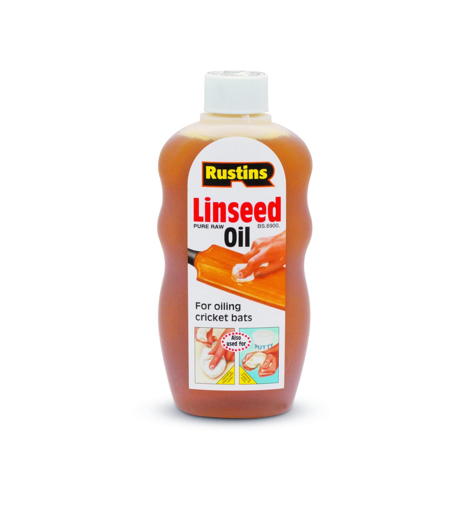 Rustins LINS300 300ml Raw Linseed Oil