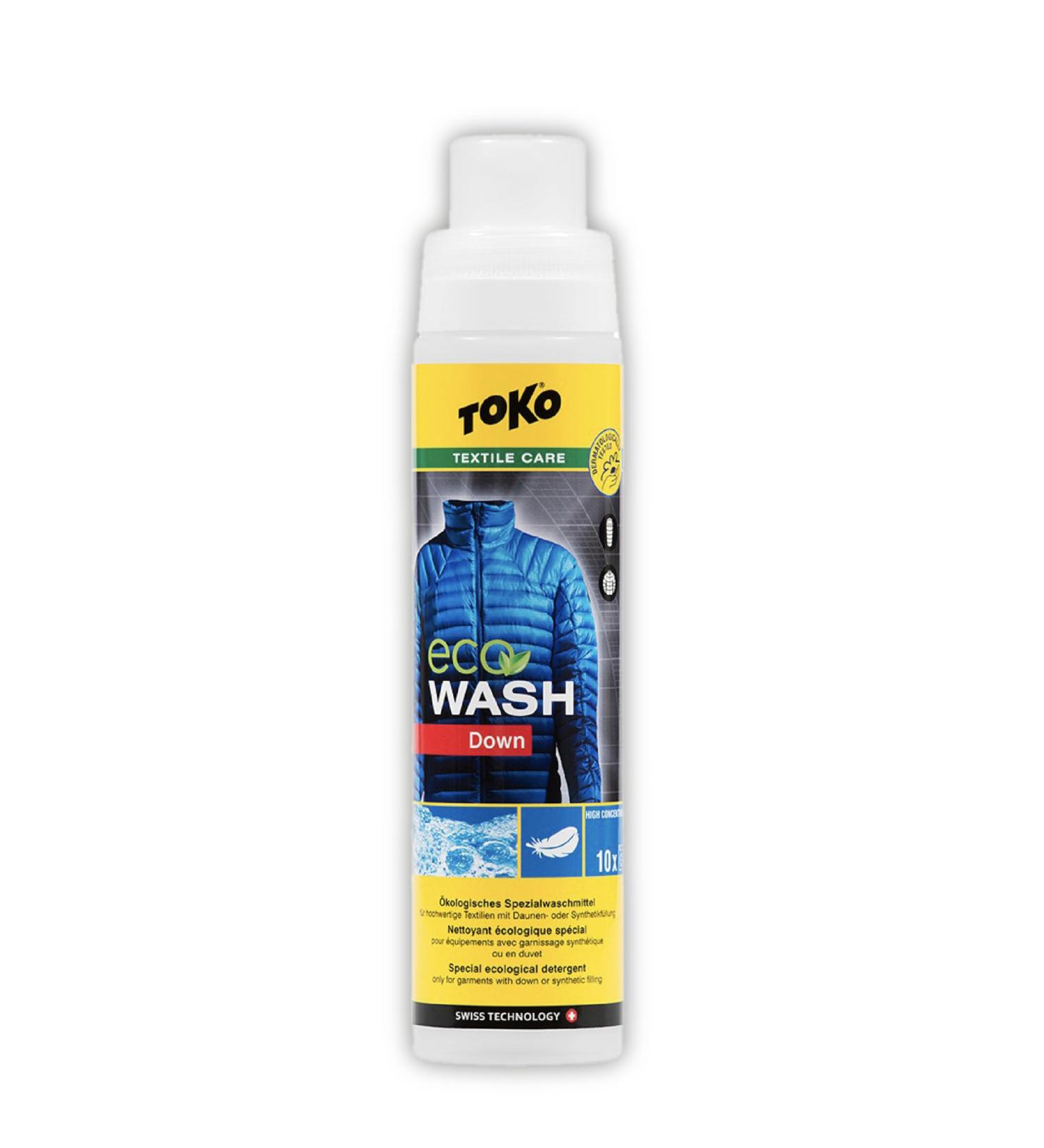 TOKO ECO Down Wash 250ml | Best Detergent for Sleeping Bags & Down Jackets - Eco-Friendly Care - Buy Online on GoSupps.com