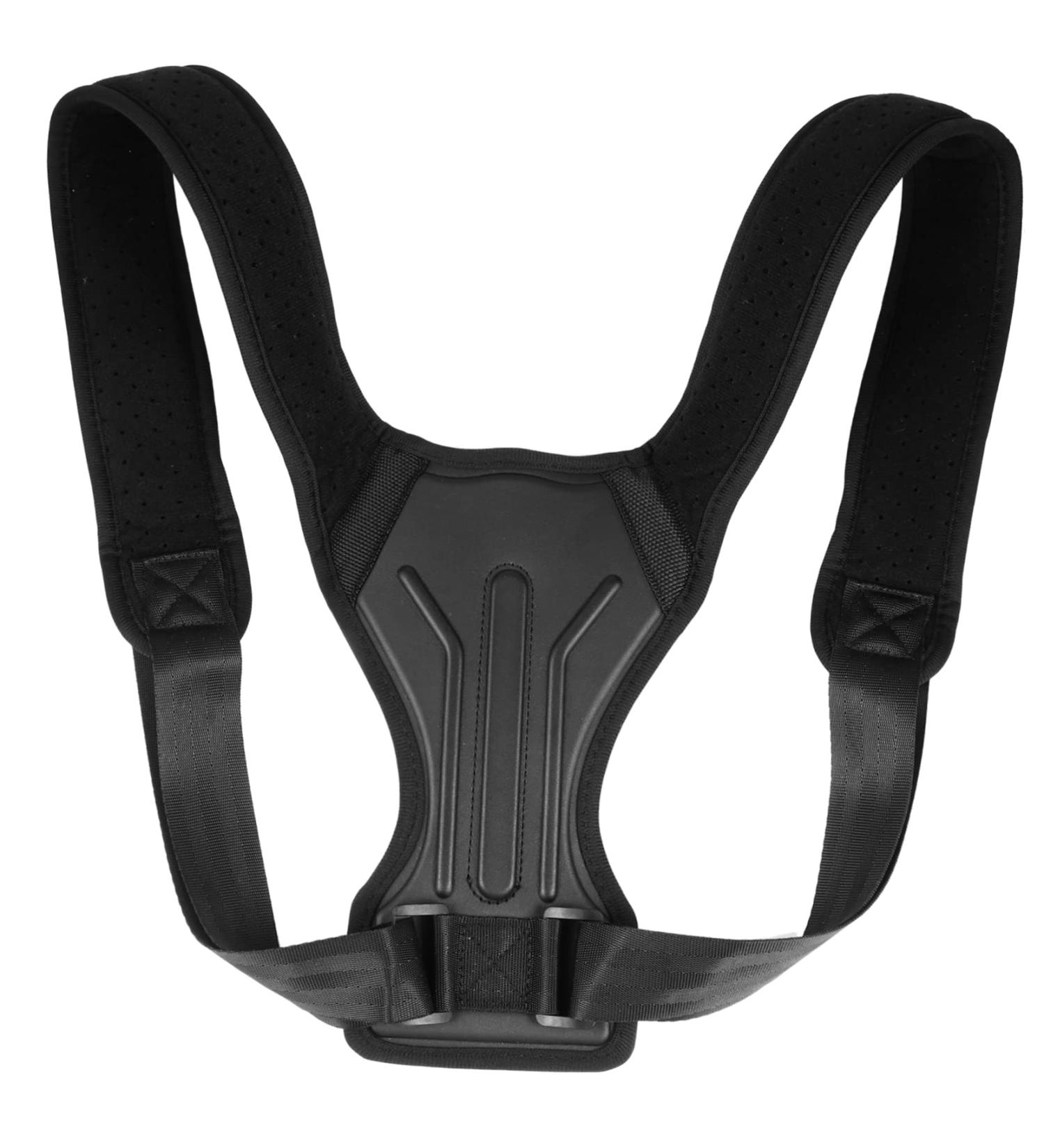Healvian Posture Strap - Adjustable Hunchback Support Belt for Men & Women | Fabric Shoulder Brace 25x27cm - Improve Posture & Alleviate Back Pain - Buy Online on GoSupps.com