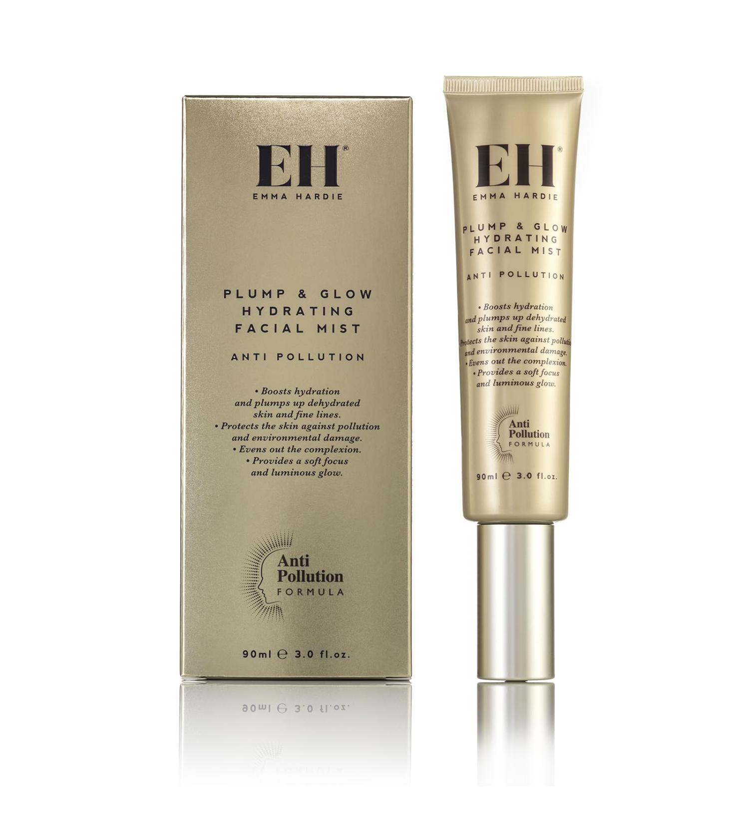 Emma Hardie Plump & Glow Hydrating Facial Mist | Aloe Vera & Hyaluronic Acid Face Toner for Anti-Aging & Skin Barrier Repair - Shop Internationally - Buy Online on GoSupps.com
