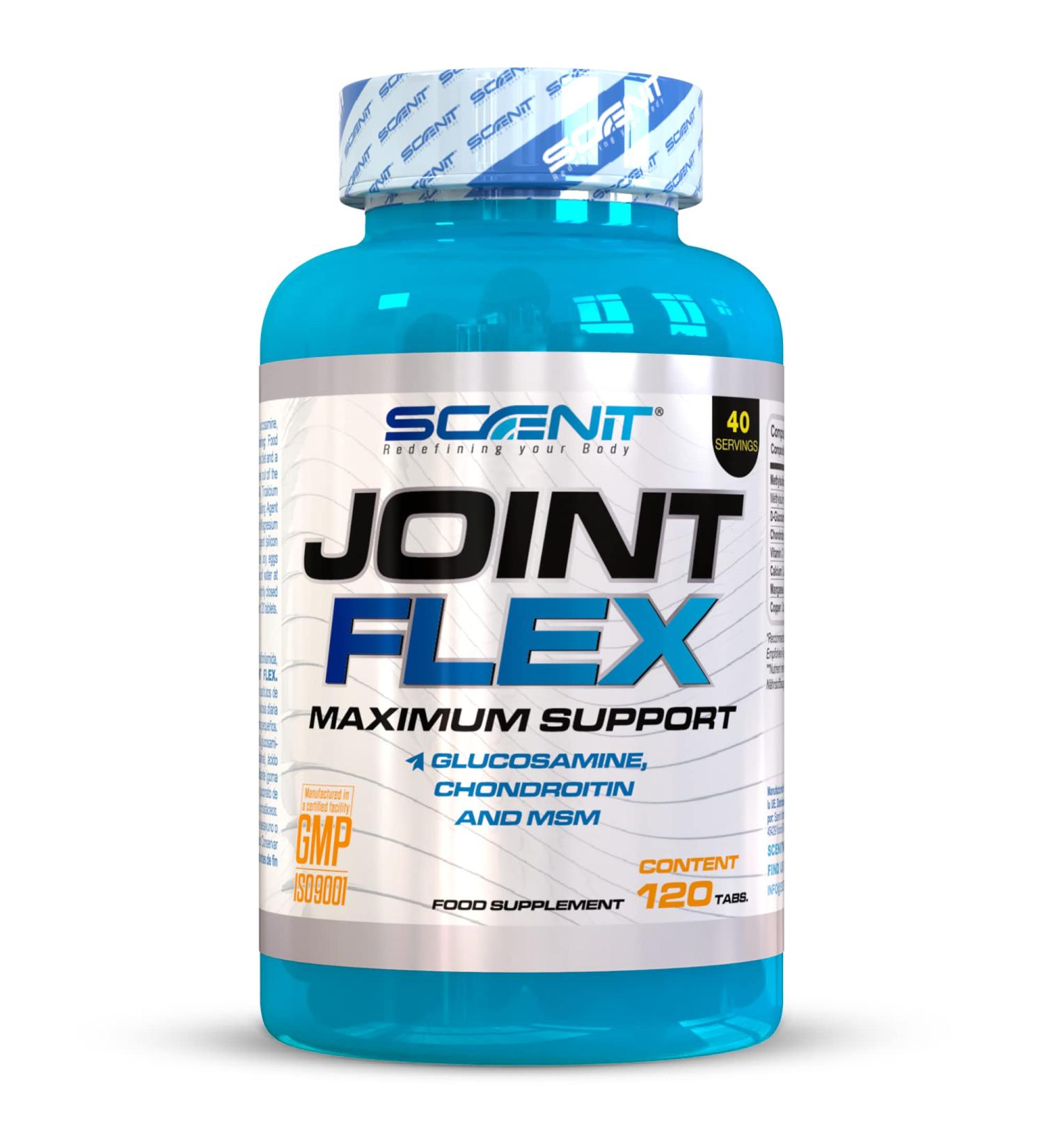 Glucosamine Chondroitin MSM - Joint Flex - 120 tablets - Chondroitin Glucosamine - Glucosamine Chondroitin MSM Complex - Glucosamine Chondroitin Complex - Painful Joints - Buy Online on GoSupps.com