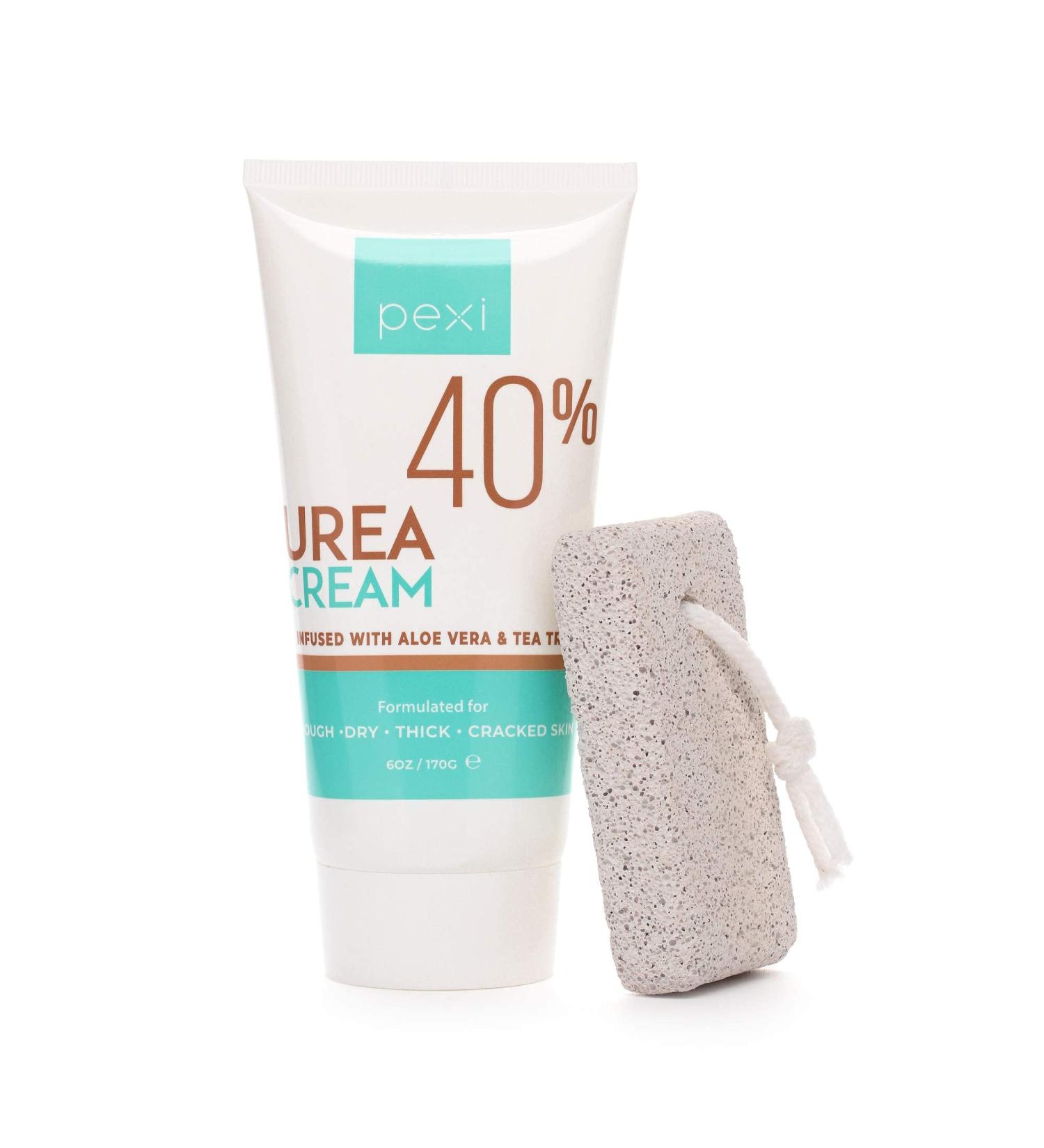 Urea Cream 40% for Cracked Skin Repair | Best Callus Feet Lotion | Intensive Foot Care Treatment | Hydrating Hand & Foot Moisturizer - Buy Online on GoSupps.com