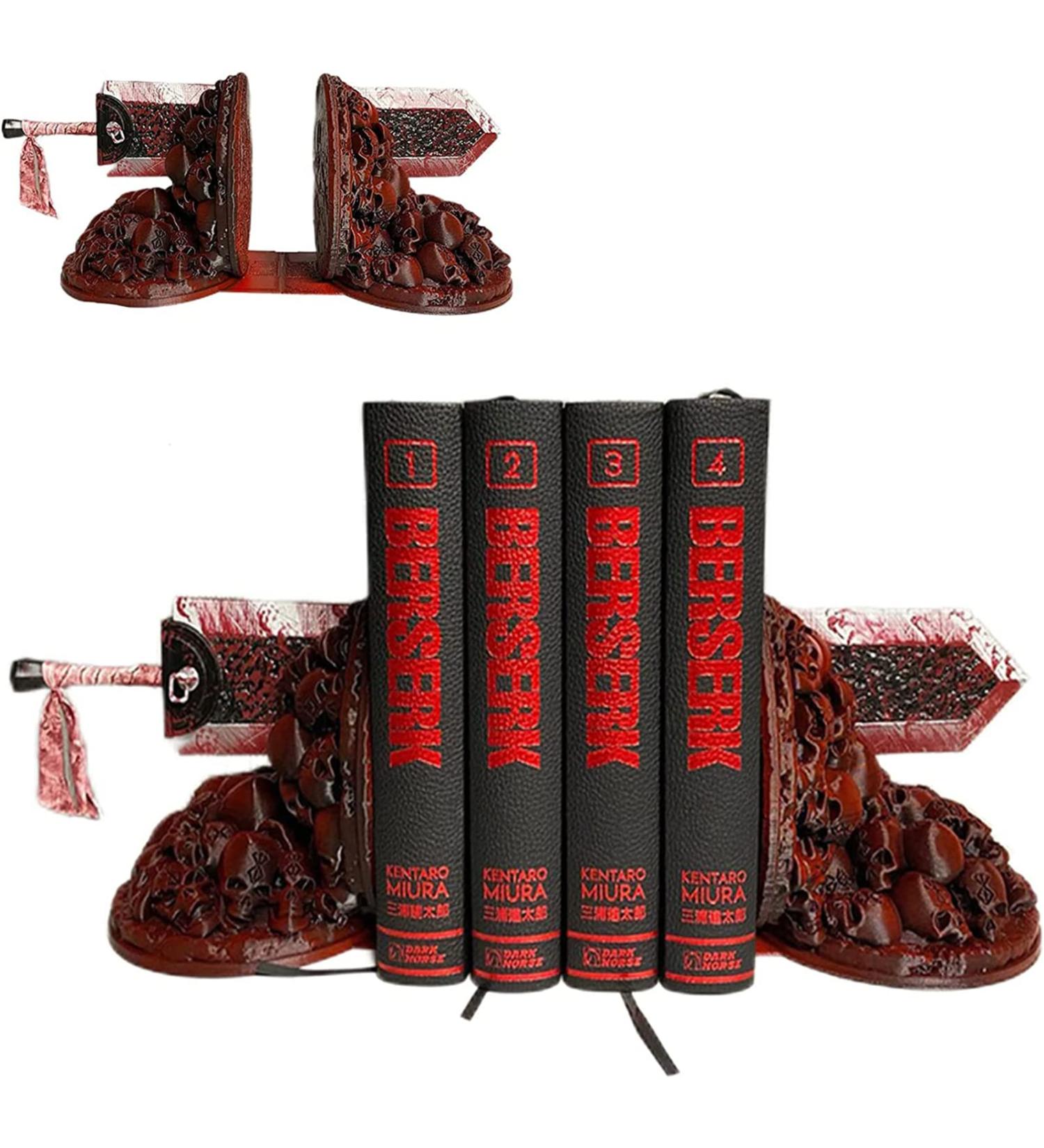 Berserk Bookends - Angry Dragon Slayer Harz Crafts Statue for Desktop & Home Decoration - Buy Online on GoSupps.com