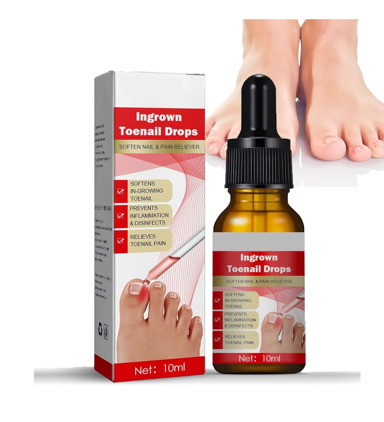 Ingrown Toenail Treatment Ingrowing Toenail Treatment Nail Growth Treatment Natural Ingrown Toenail Correction Nail Treatments Trimming Toenail Softening Drops Toe Nail Fungal Treatment(10ml) - Buy Online on GoSupps.com