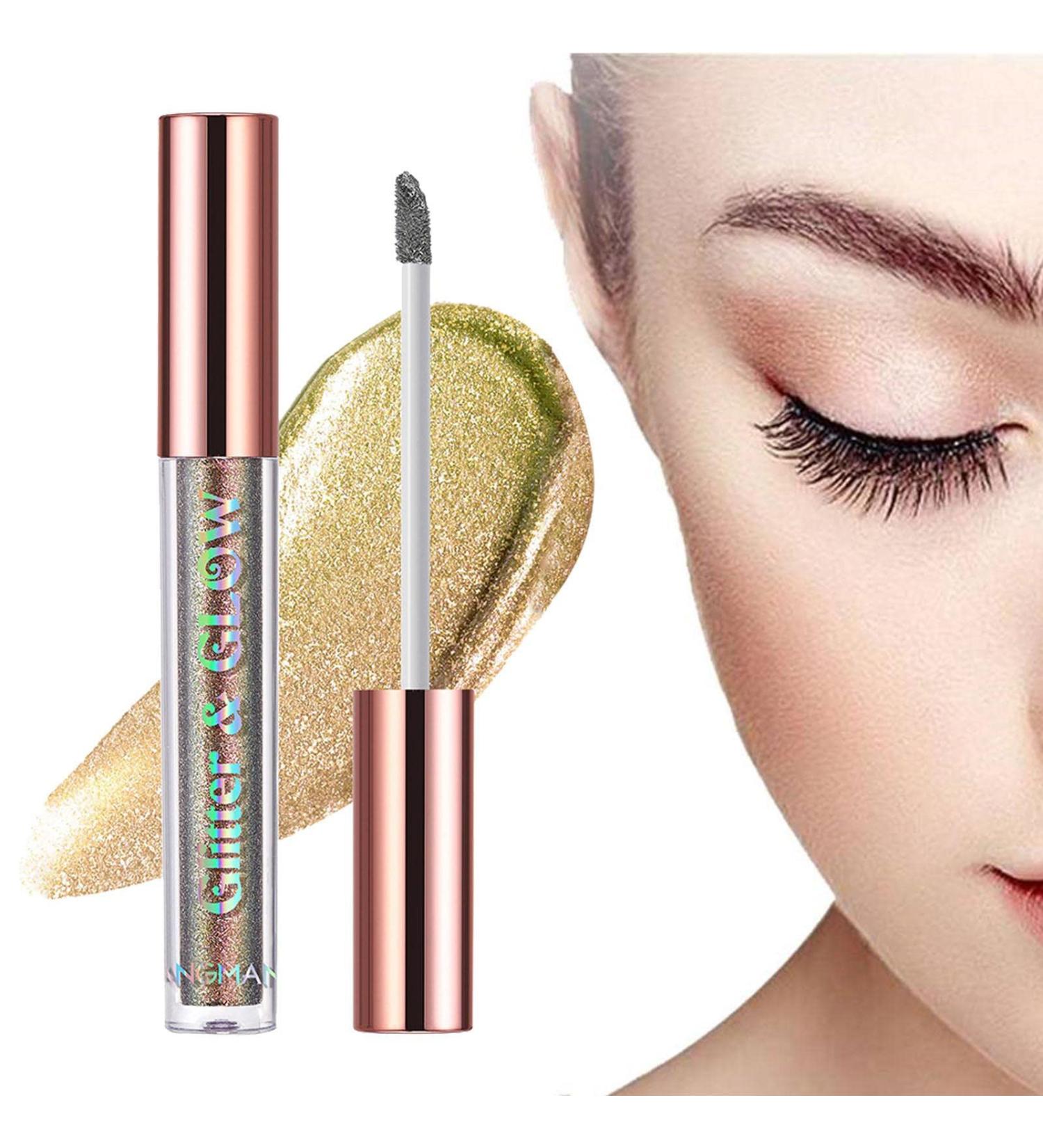 Liquid Eyeshadow | Eyeshadow | Liquid Eyeshadow Multi-Dimensional Long-Lasting Holographic Multichrome Eyeshadows 03# - Buy Online on GoSupps.com