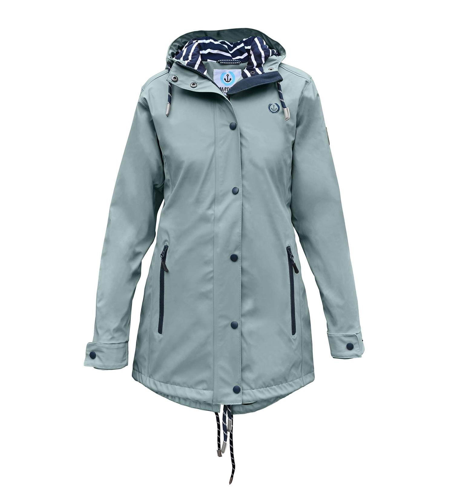 Buy MADSea Ladies Raincoat Friesennerz - Berry 40 | Lightweight Blue Rain Jacket for Women - International Shipping Available - Buy Online on GoSupps.com
