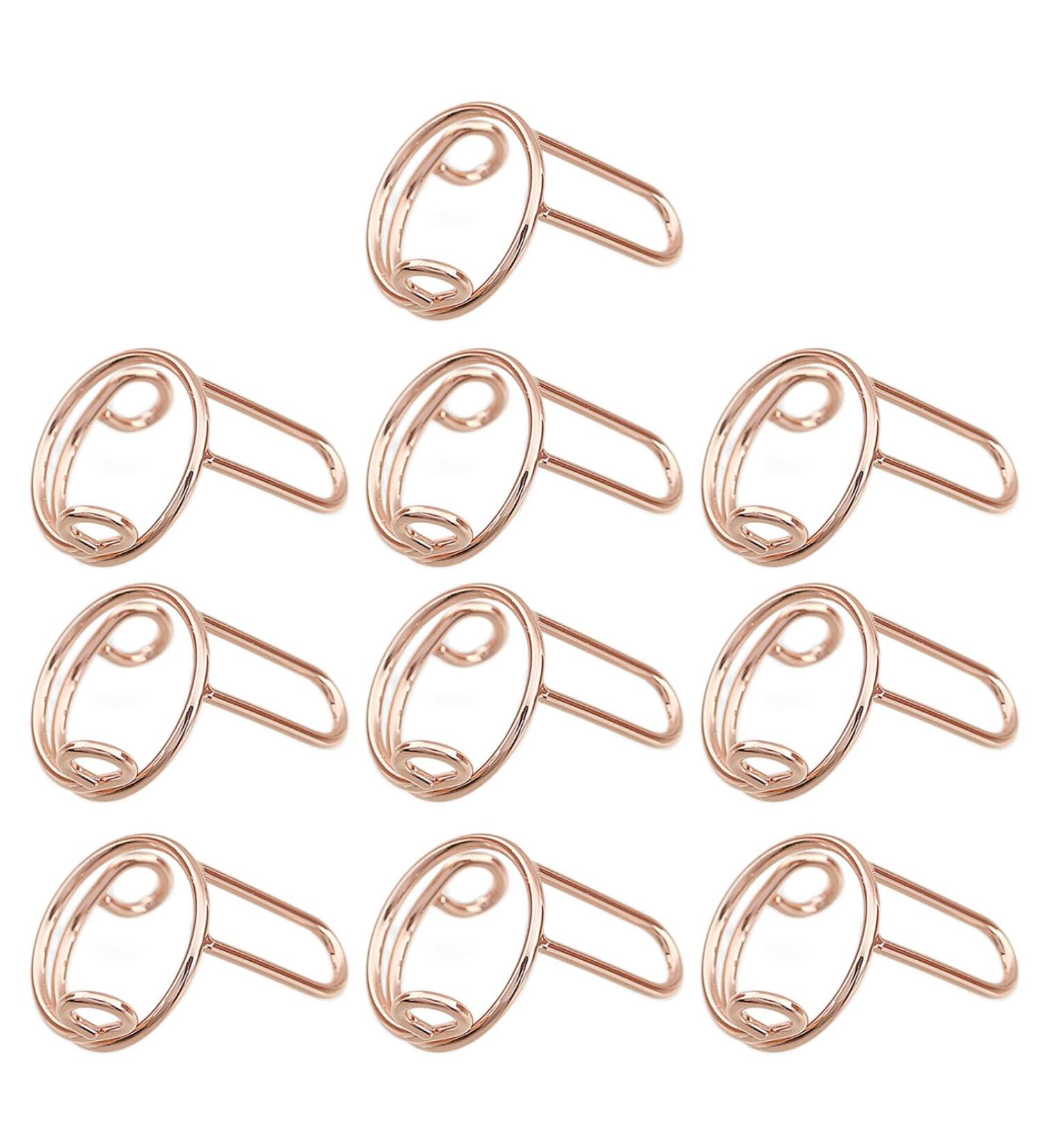 YOGOTEU Nail Rings 10 Pack Fingertip Nail Art Rings Adjustable Nail Rings Accessory Jewelry Open Nail Rings Copper Material for Nail Art - Buy Online on GoSupps.com