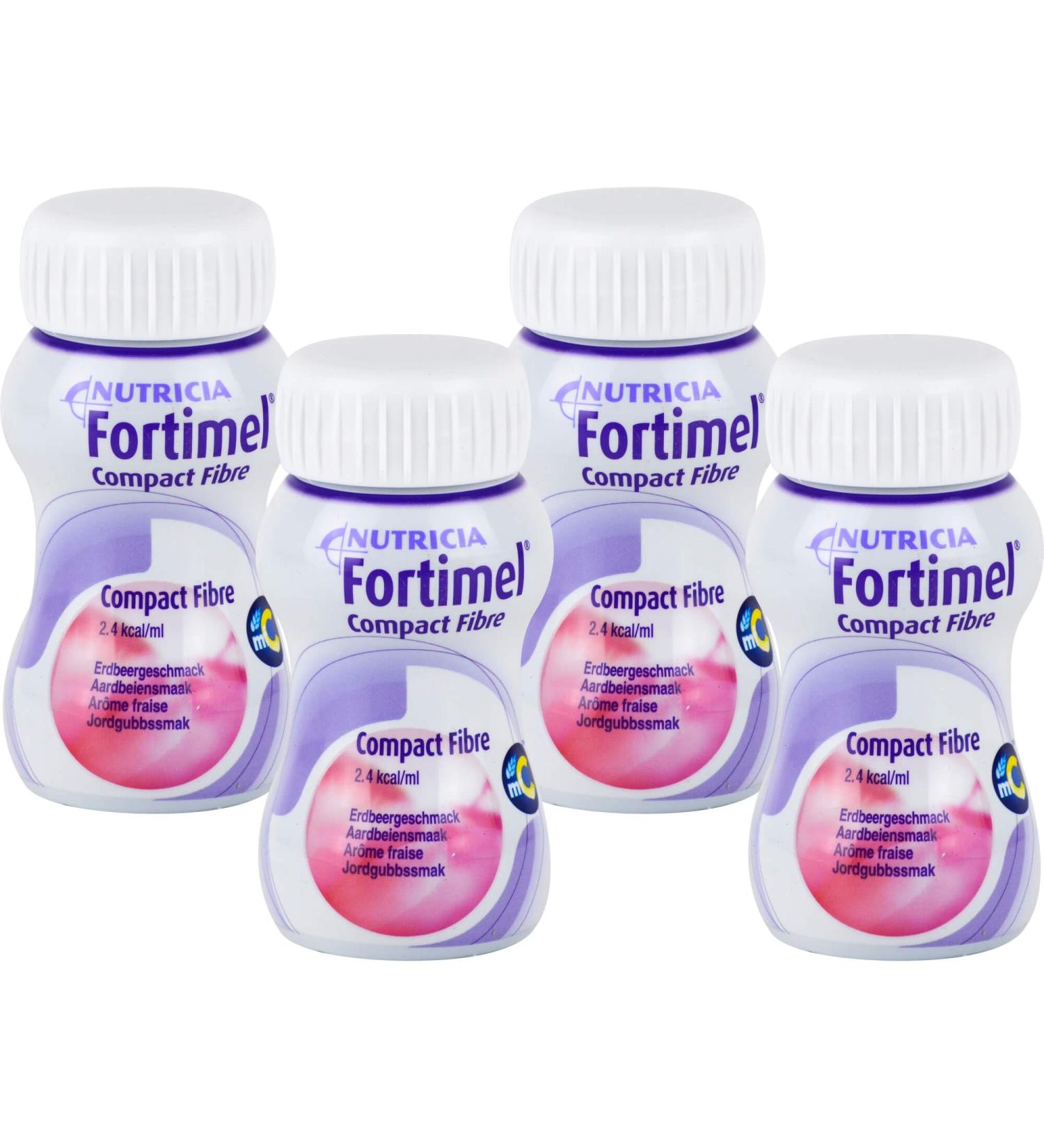 Fortimel compact fibre fraise 500 ml de liquide