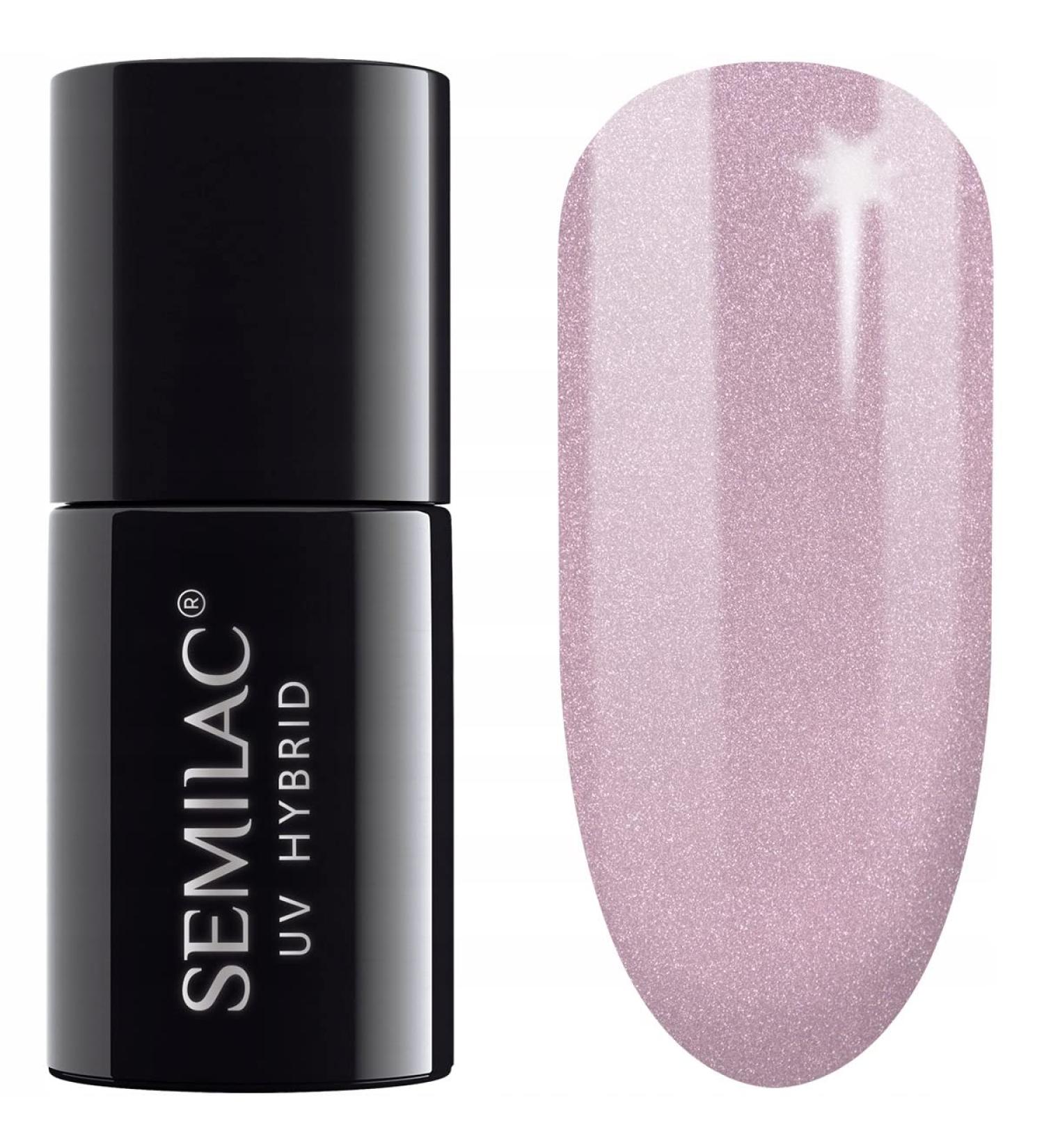 SEMILAC 553 Lazy Morning Nail UV Gel Polish | Long Lasting and Easy to Apply | Soak off UV/Led | Perfect for Home and Professional Manicure and Pedicure 7 ml - Buy Online on GoSupps.com