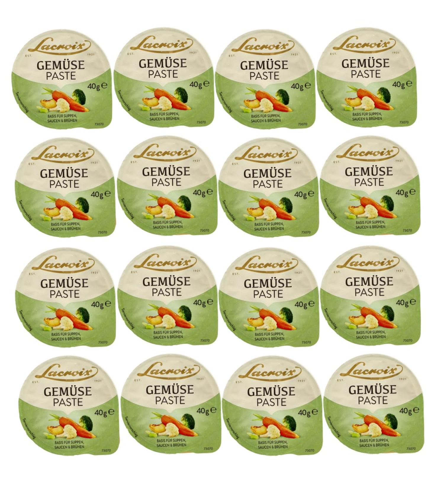 Lacroix Vegetable Paste 16x40g | Premium Quality & International Shipping - Buy Online - Buy Online on GoSupps.com