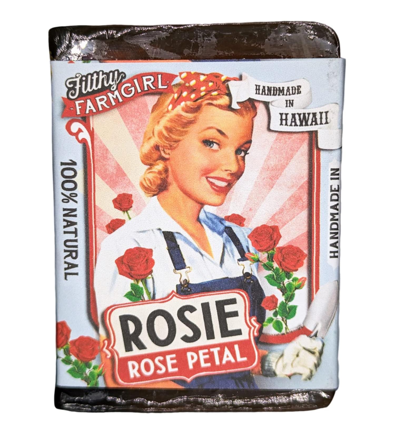 Buy Rosie Rose All Natural Rose Petal Soap Bar - Green | Eco-Friendly Handmade Luxury Soap for Glowing Skin - Ships Worldwide - Buy Online on GoSupps.com