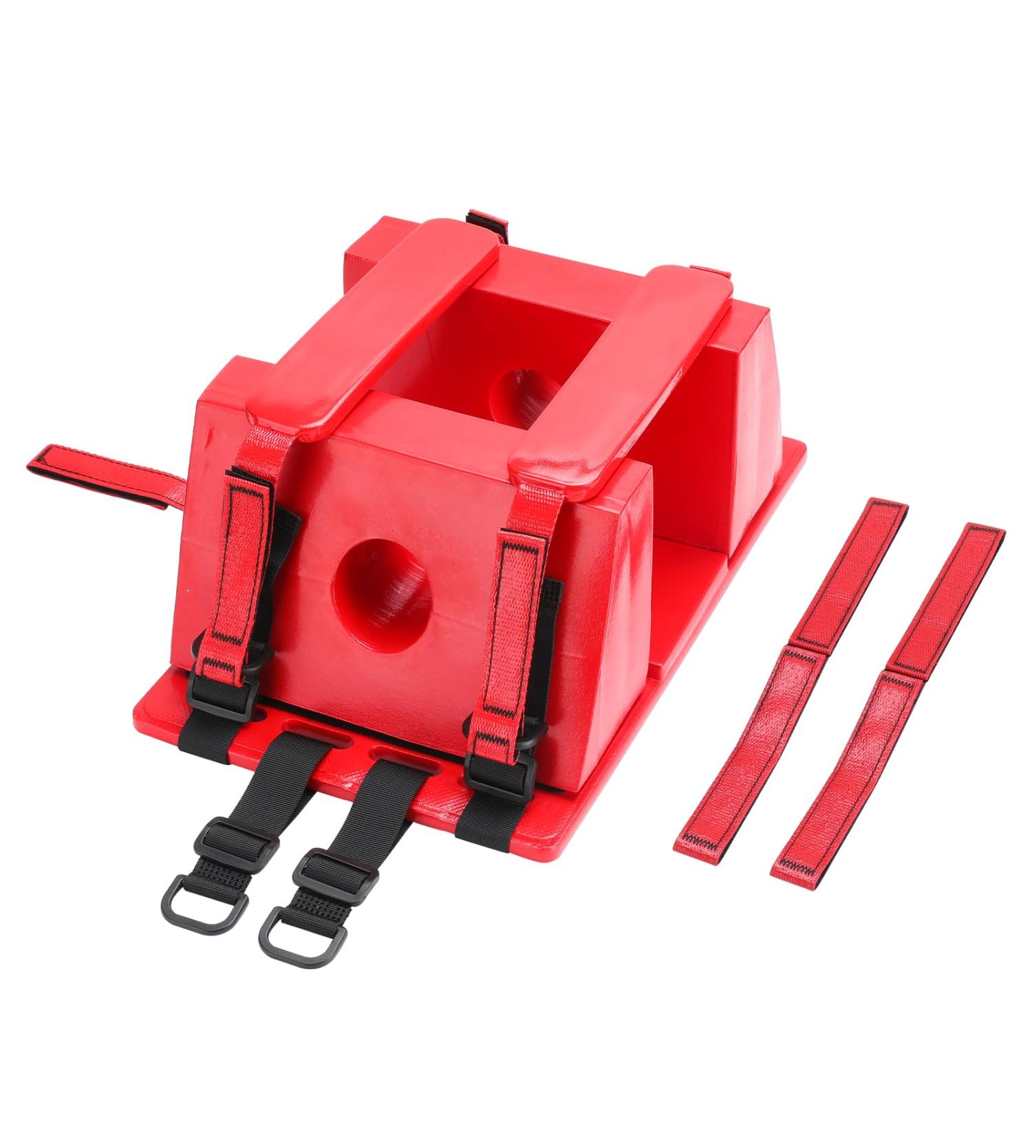 Buy Waterproof Red Head Immobilizer with Straps - Lightweight Lifeguard Emergency Equipment for Safe Shipping Worldwide - Buy Online on GoSupps.com