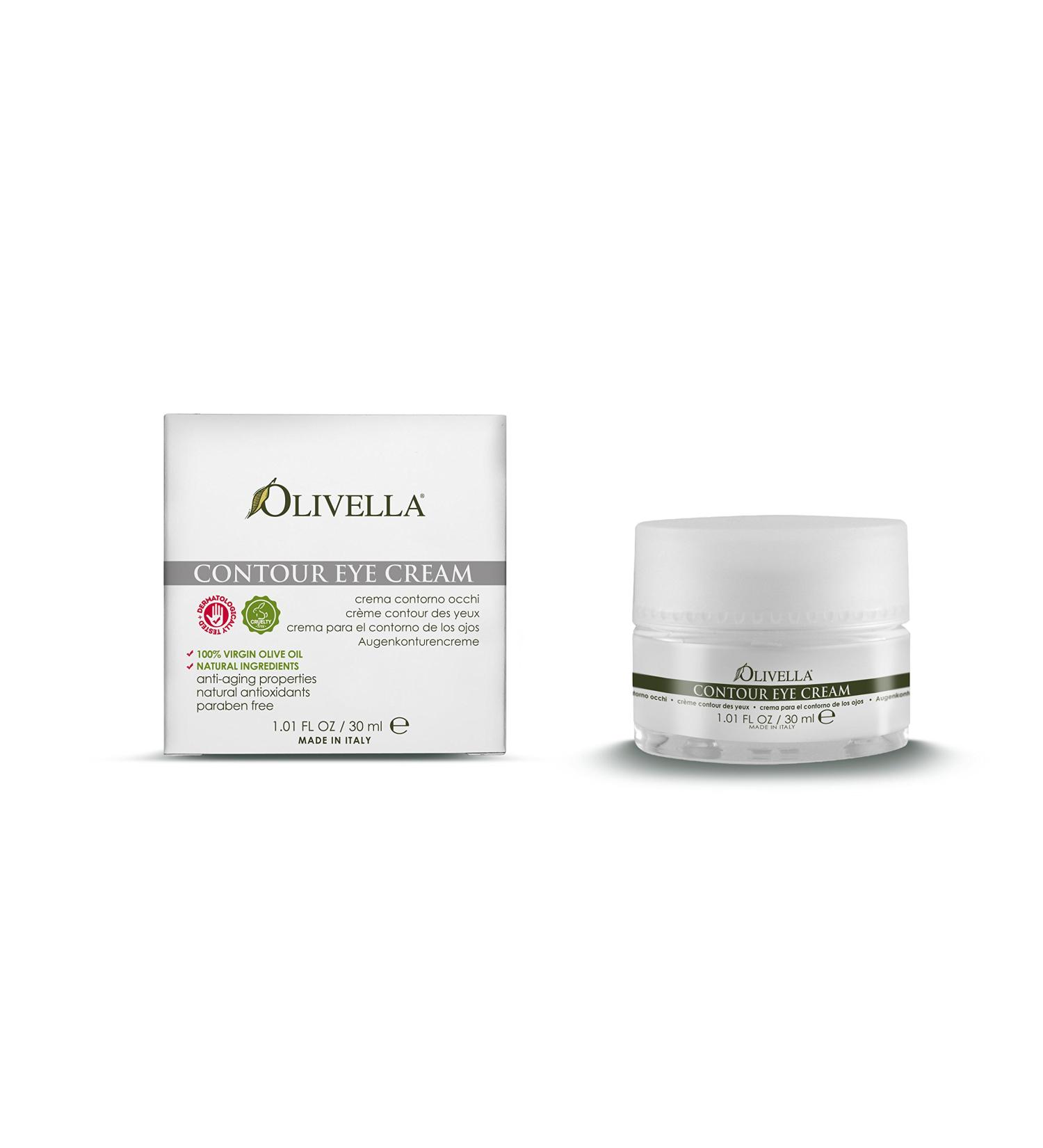 Olivella 100% Virgin Olive Oil Contour Eye Cream  1.01 Oz