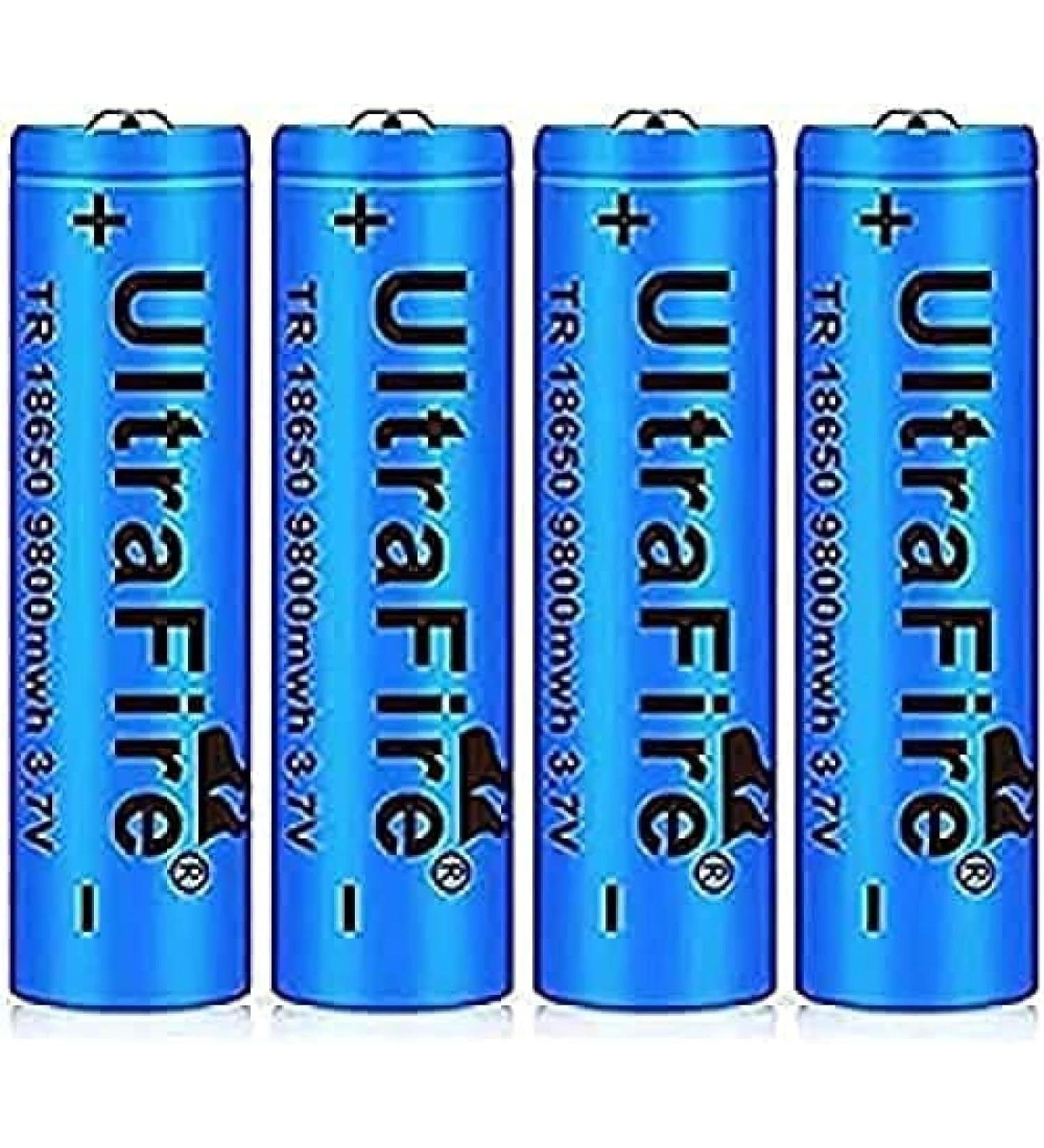 18650 3.7 V high Capacity 12580 mwh Charging Small Fan Electric Mosquito swatter 4pcs - Buy Online on GoSupps.com