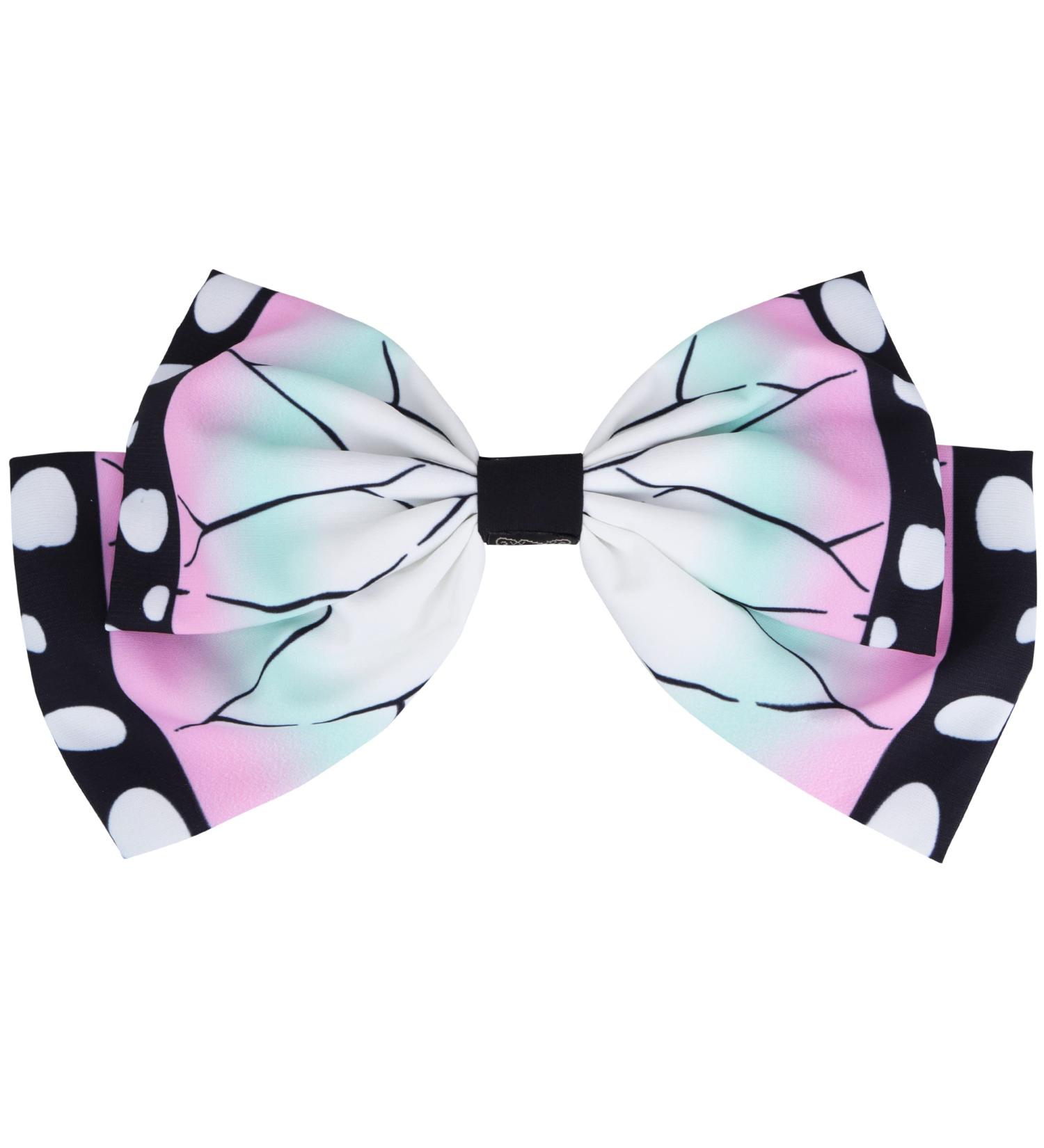 Roffatide Anime Hair Bow Clip Kochou Shinobu Bow Knot Barrette Alligator Hair clips Accessories for Women Girls Demon Slayer A - Buy Online on GoSupps.com