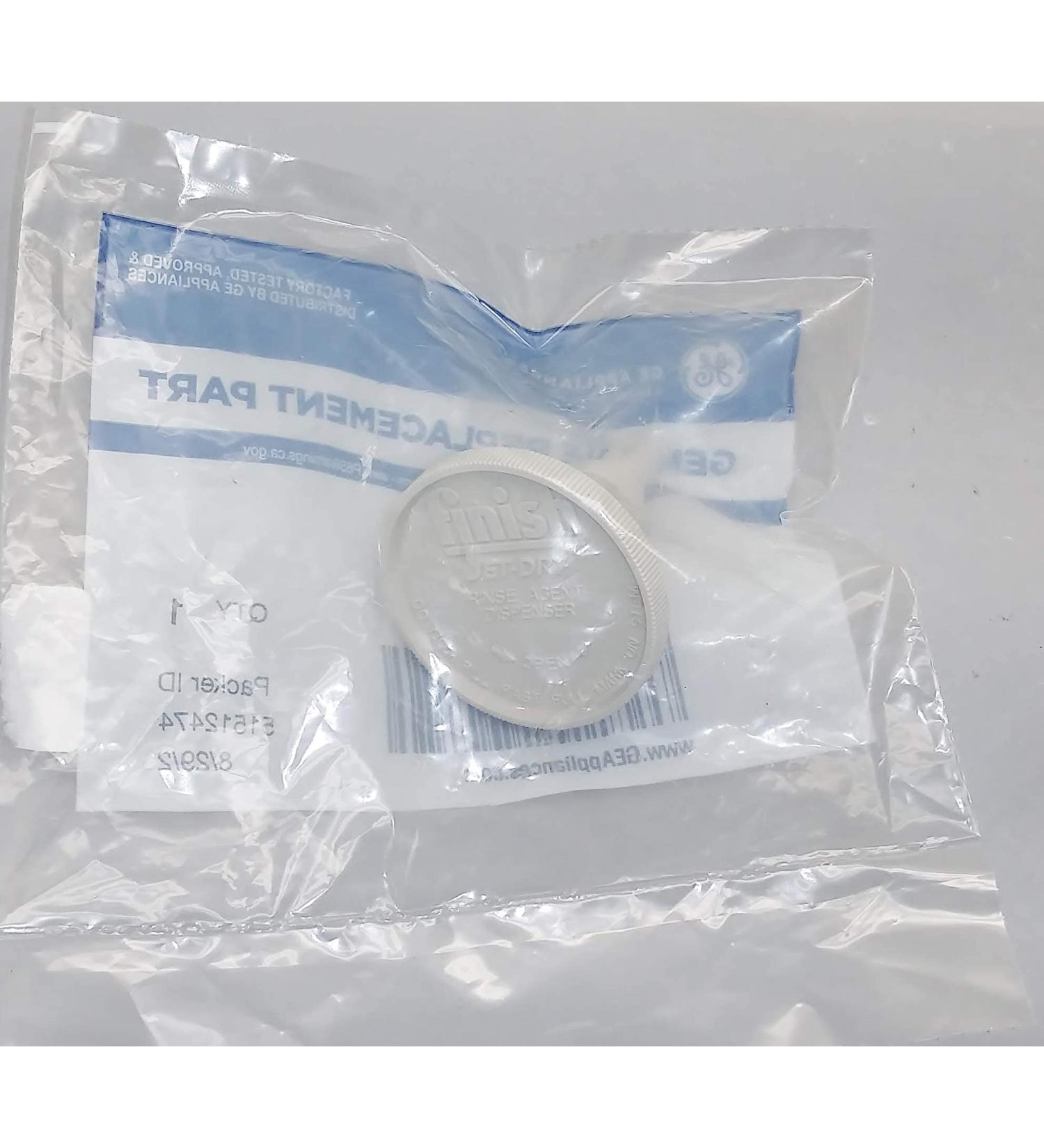 WD12X24238 Dishwasher Rinse Aid Dispenser Cap - New - Genuine OEM - R3-G3 - EA230312