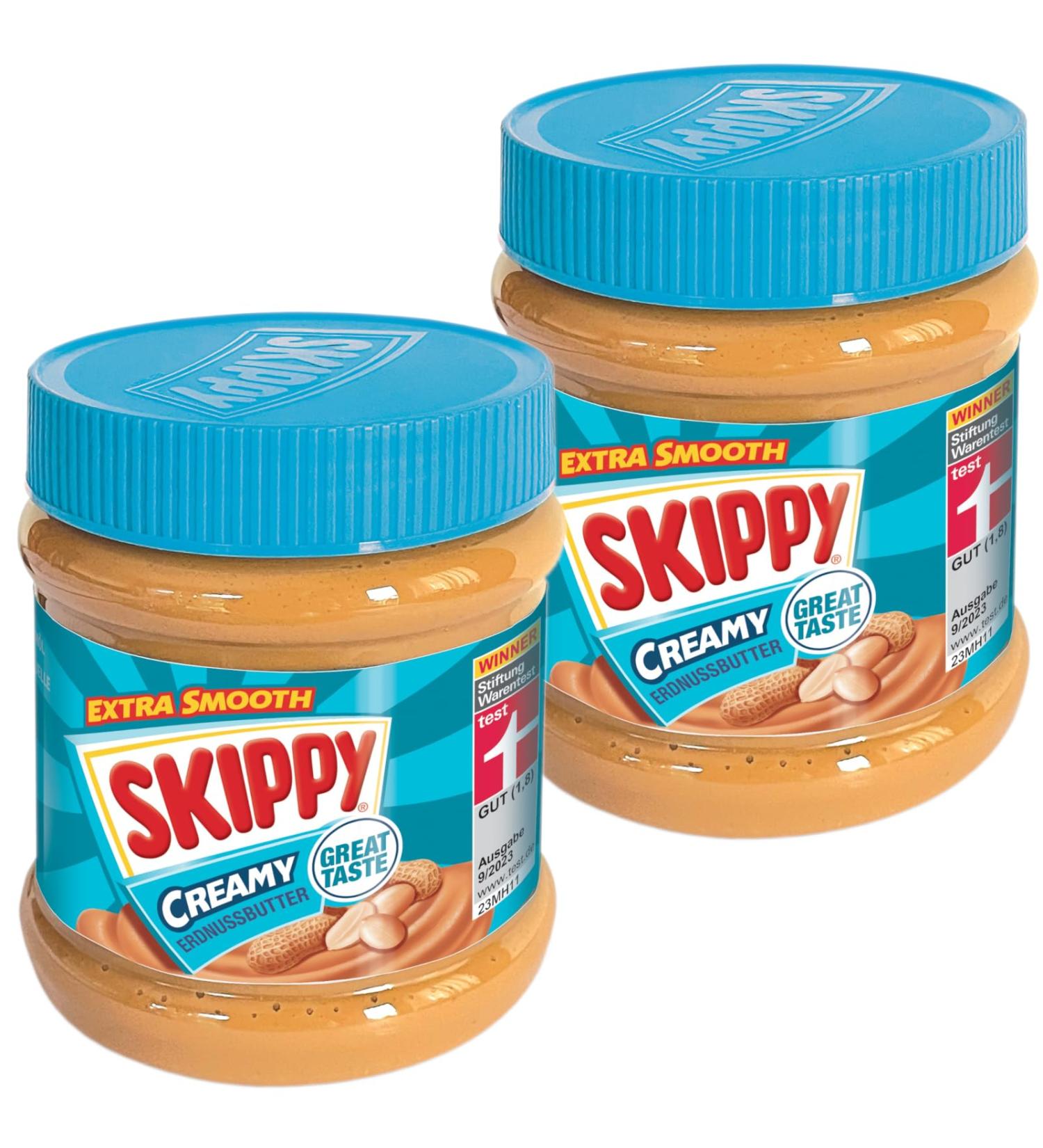 Skippy Smooth Mahogany Butter (340g) - 2 Pack - Buy Online on GoSupps.com