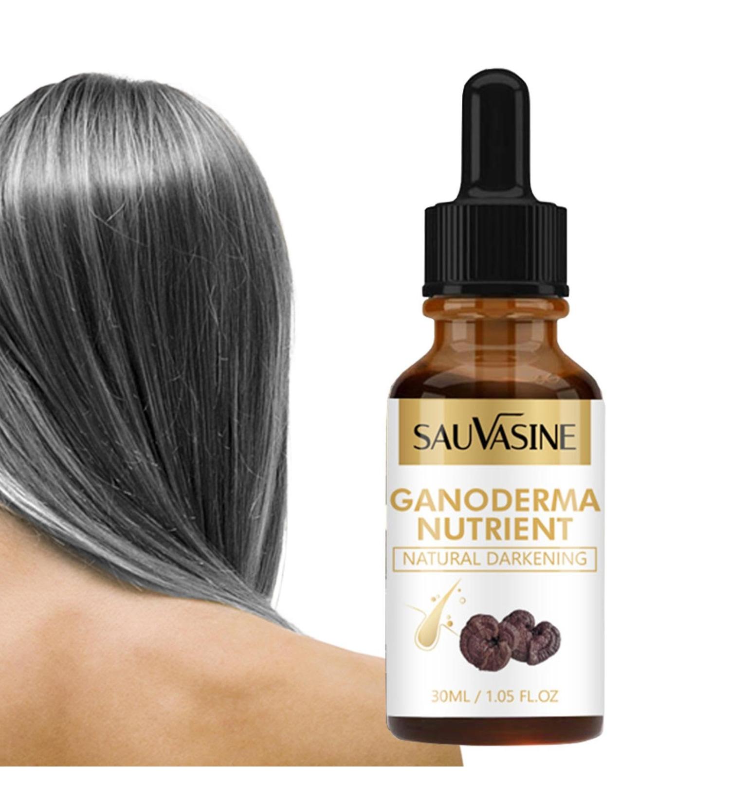 Lambo Darkening Oil for Gray Hair - 30ml Natural Nourishing Repair Nutrient for White Hair - Oil Control Hair Strengthening for Gray Hair Men Women - Buy Online on GoSupps.com