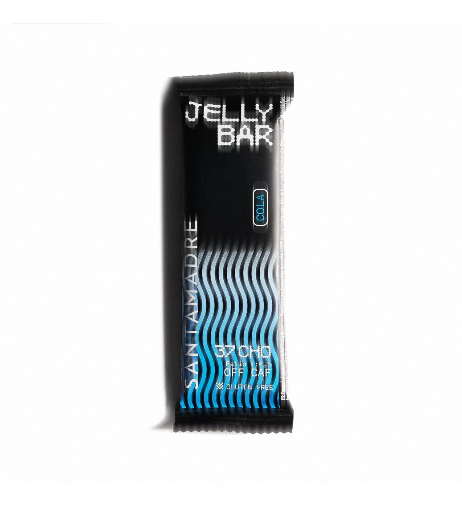 SANTA MADRE | Barre G lifi e nerg tique | Pack de 10 unit s | Saveurs : Cola Orange et Lollipop | Sport Gummy Bar | Taille 10x45g | Activer l'organisme | Aliment sportif (Cola)