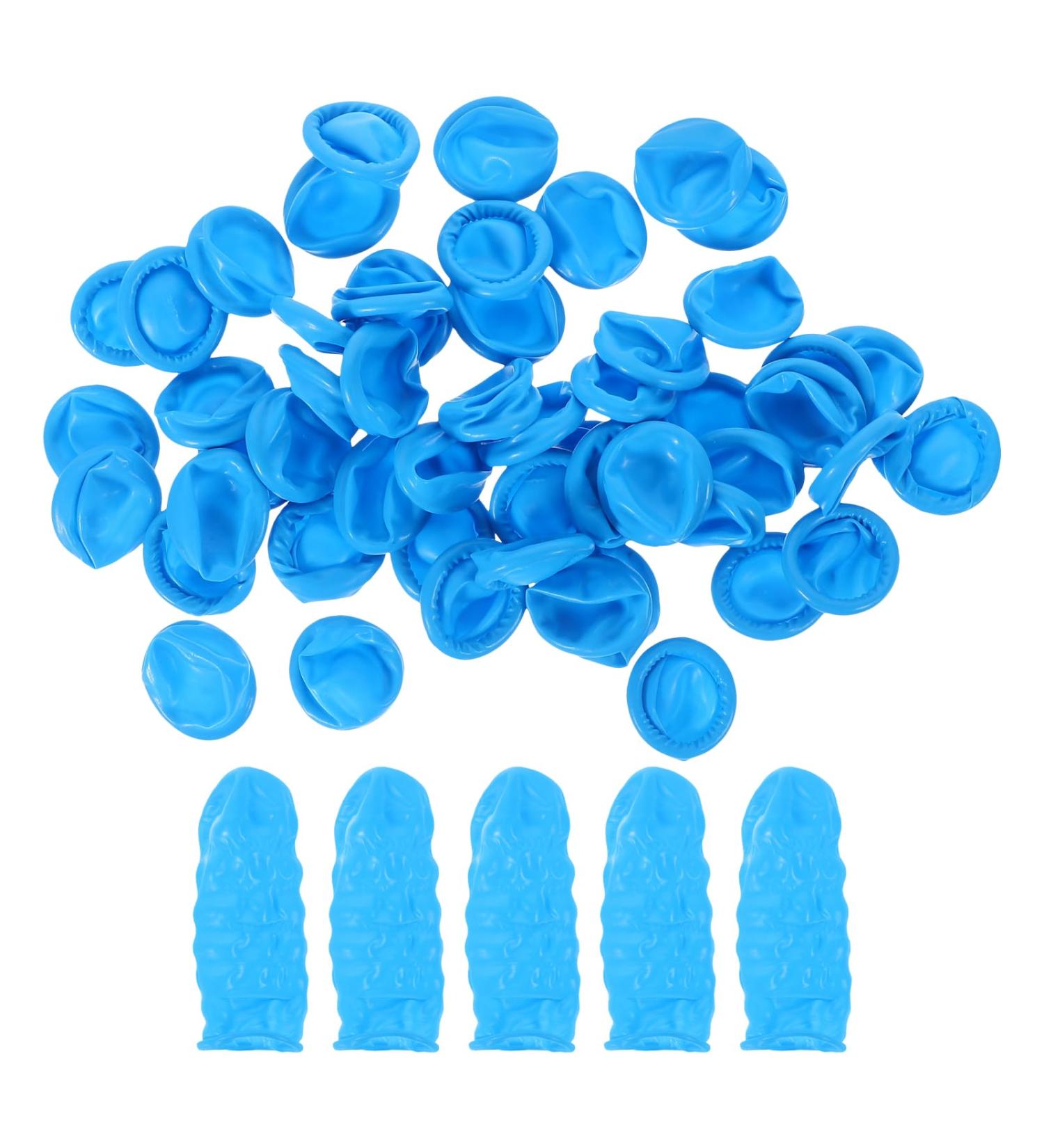 LUOZZY 100Pcs Anti-Wear Finger Protectors | Durable Finger Coats for Industry & Nail Care Supplies - Buy Online on GoSupps.com