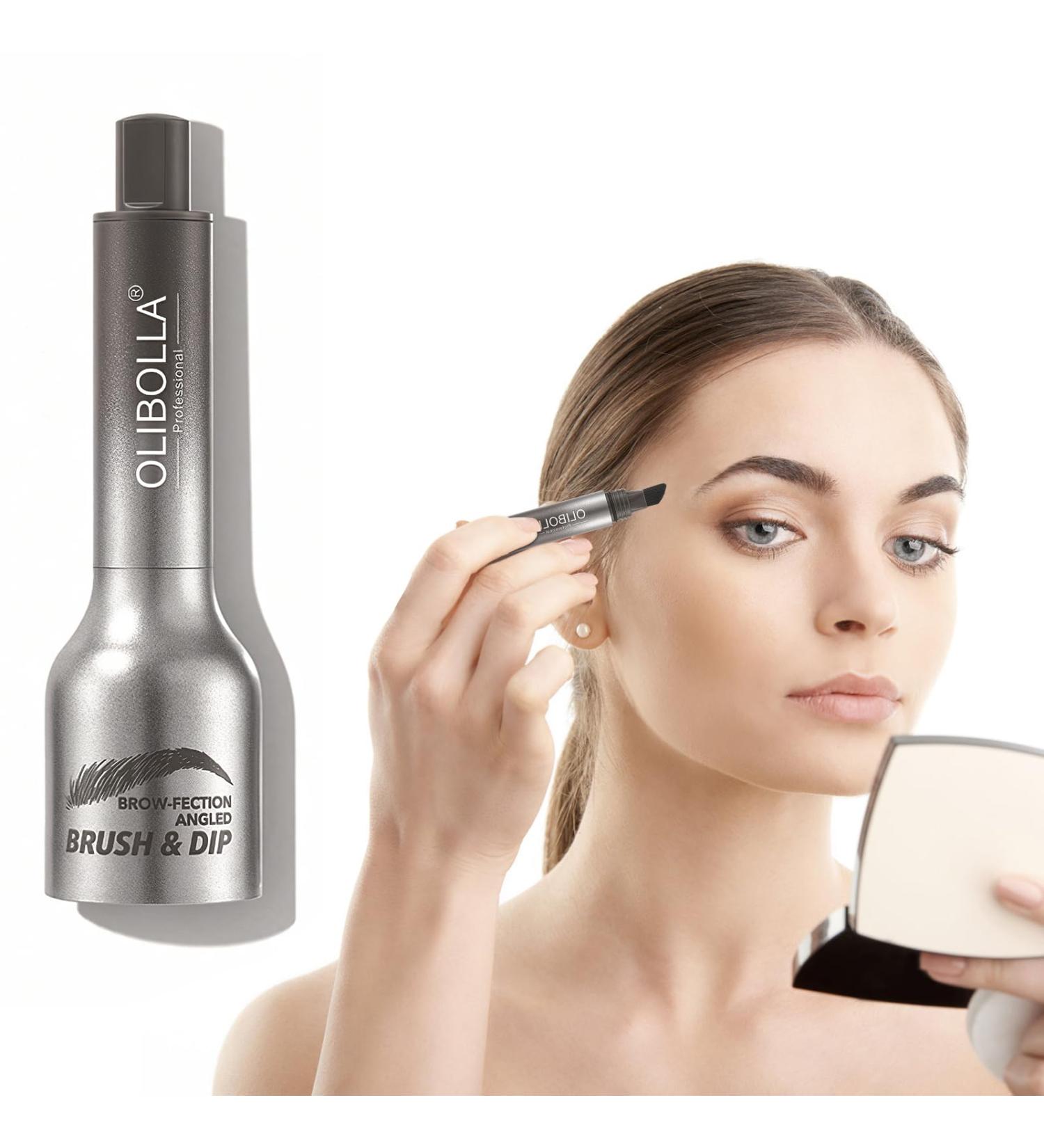 HENGBIRD Crayon sourcils Gel pour sourcils avec brosse sourcils coud e sourcils maquillage naturel r sistant l'eau Pinceau sourcils pour les sourcils et la racine des cheveux (Taupe) - Buy Online on GoSupps.com