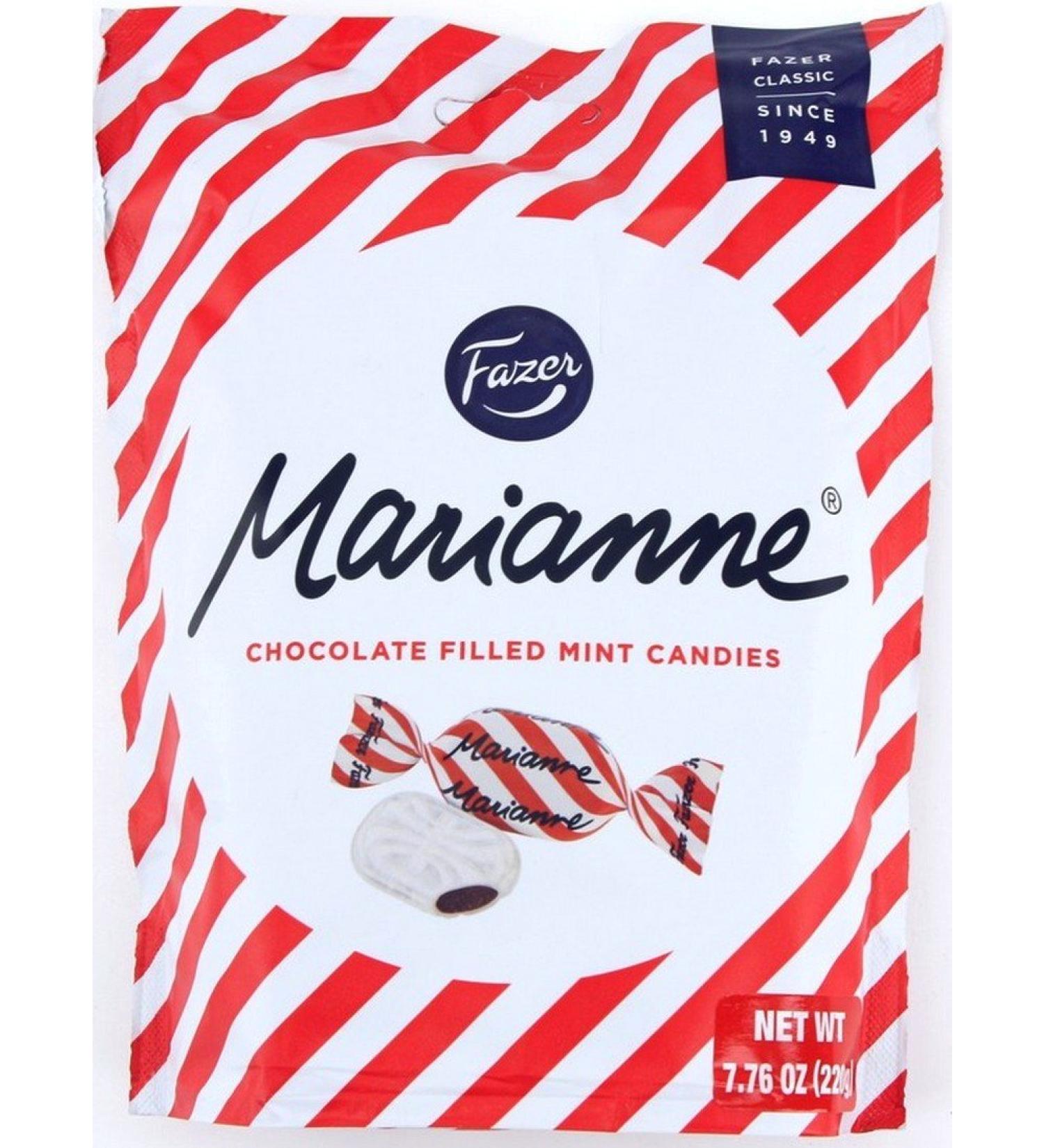 Fazer Marianne Mint Chocolate Bonbons 220g - Pack of 3 | Best International Shipping - Buy Online on GoSupps.com