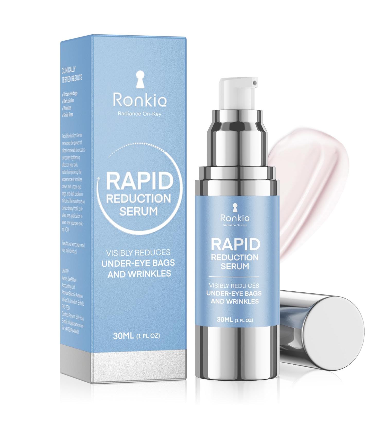 RONKIE Instant Eye Face Lift Cream: Reduces Eye Bags Wrinkles Puffy Eyes Dark Circles Crow s Feet in Minutes for Mature Skin of Middle-aged Women 1 Fl Oz - Buy Online on GoSupps.com