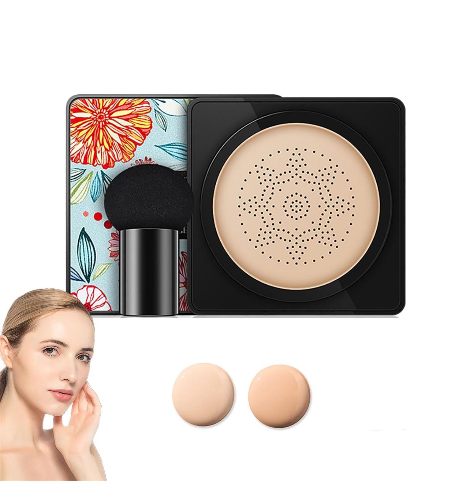 IFFANY Beauty Cream - Free Gift Mushroom Head Makeup Brush Concealer Moisturizing BB Cream Mushroom Head Air Cushion CC Nude Cream Durable for All Skin Types - Buy Online on GoSupps.com
