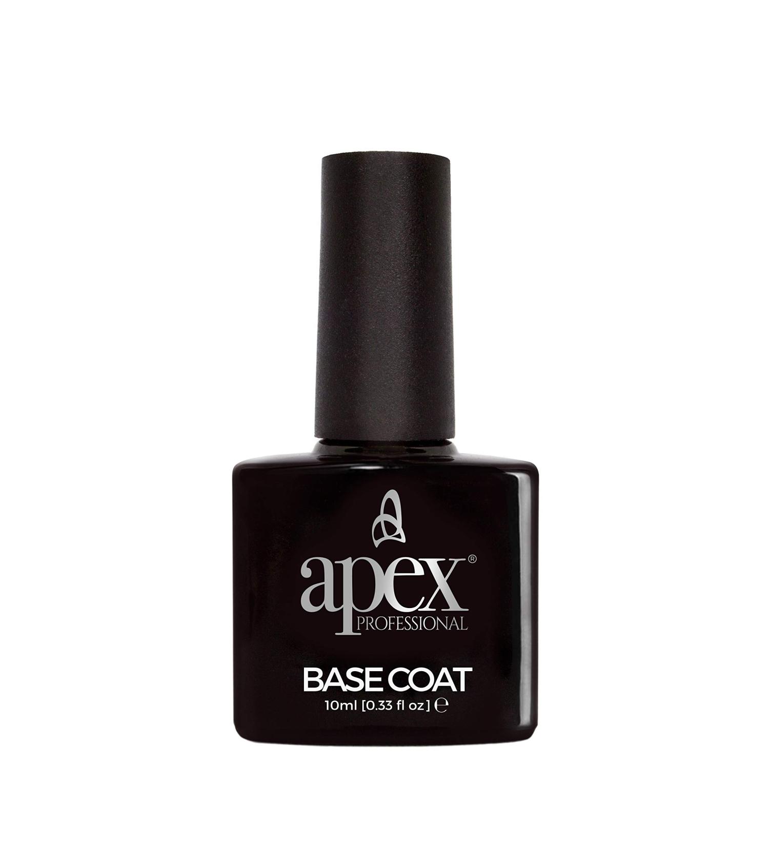 Apex Professional Glitter Gel Nail Polish UV CFL/LED Soak-Off Gel Polish 10ml (Base Coat)