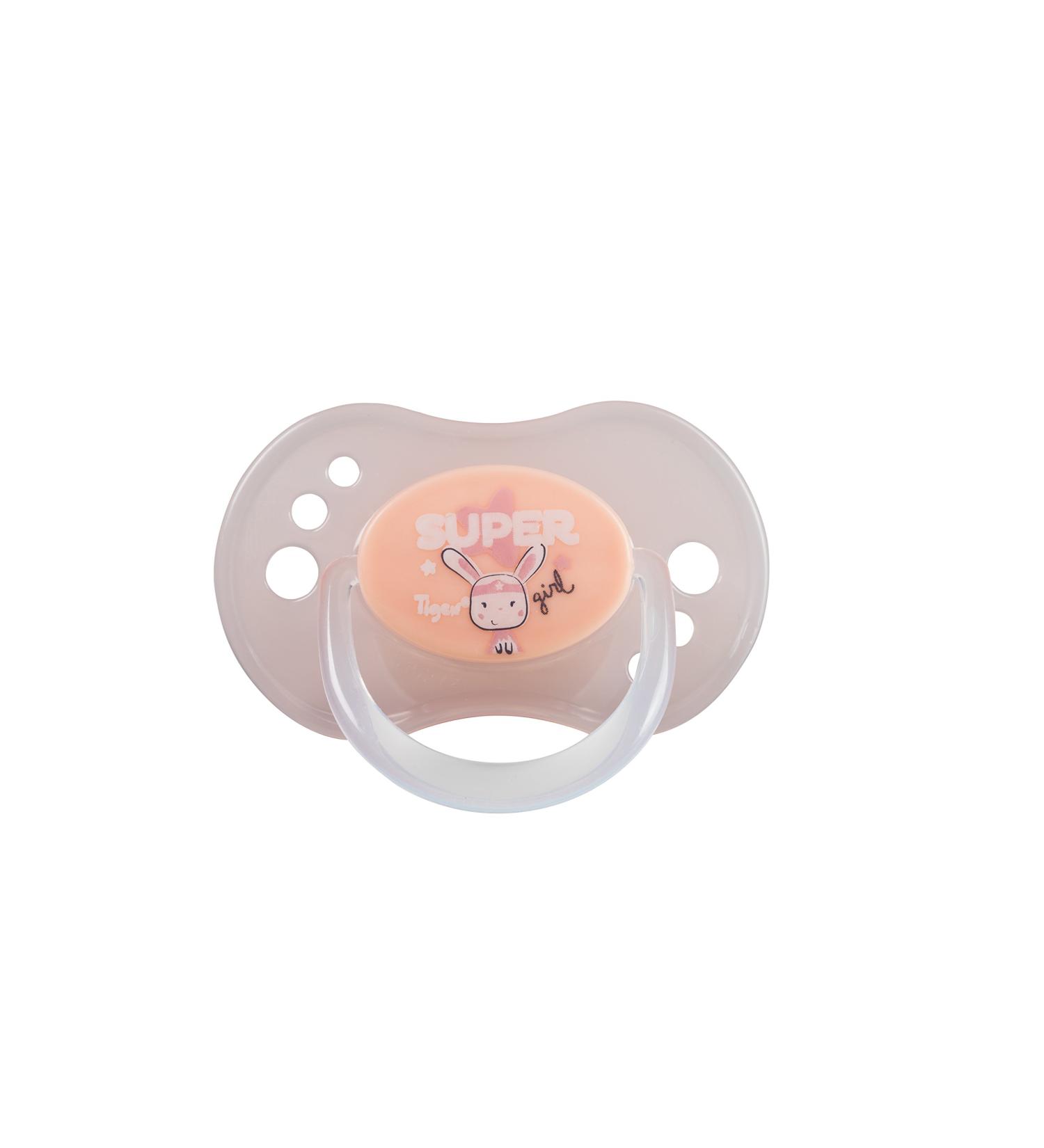 TIGEX 2 pacifiers sensitive silicone 18 36 months